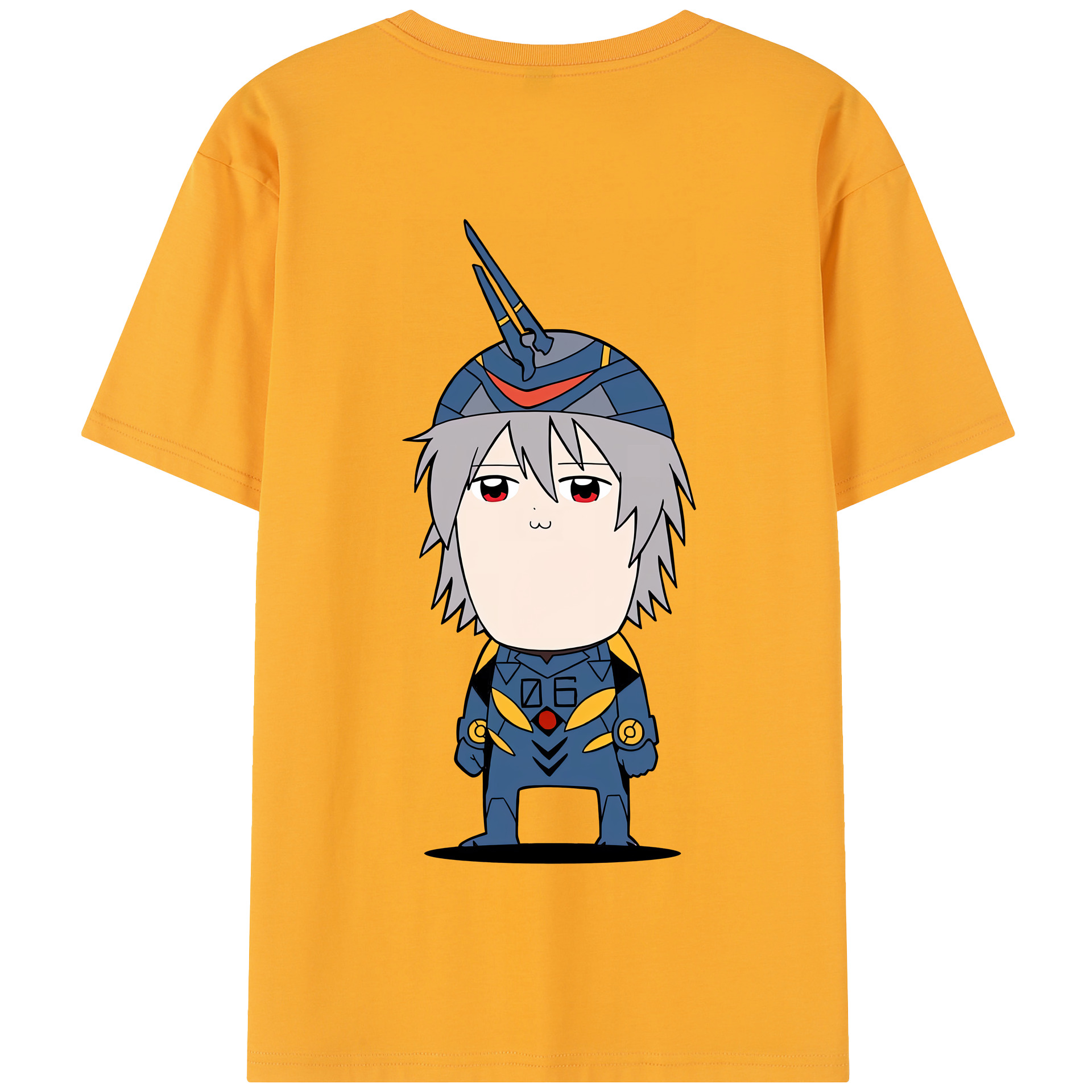 （画像用） EVA 新世紀エヴァンゲリオン 綿100％半袖Tシャツ（背面プリント）
