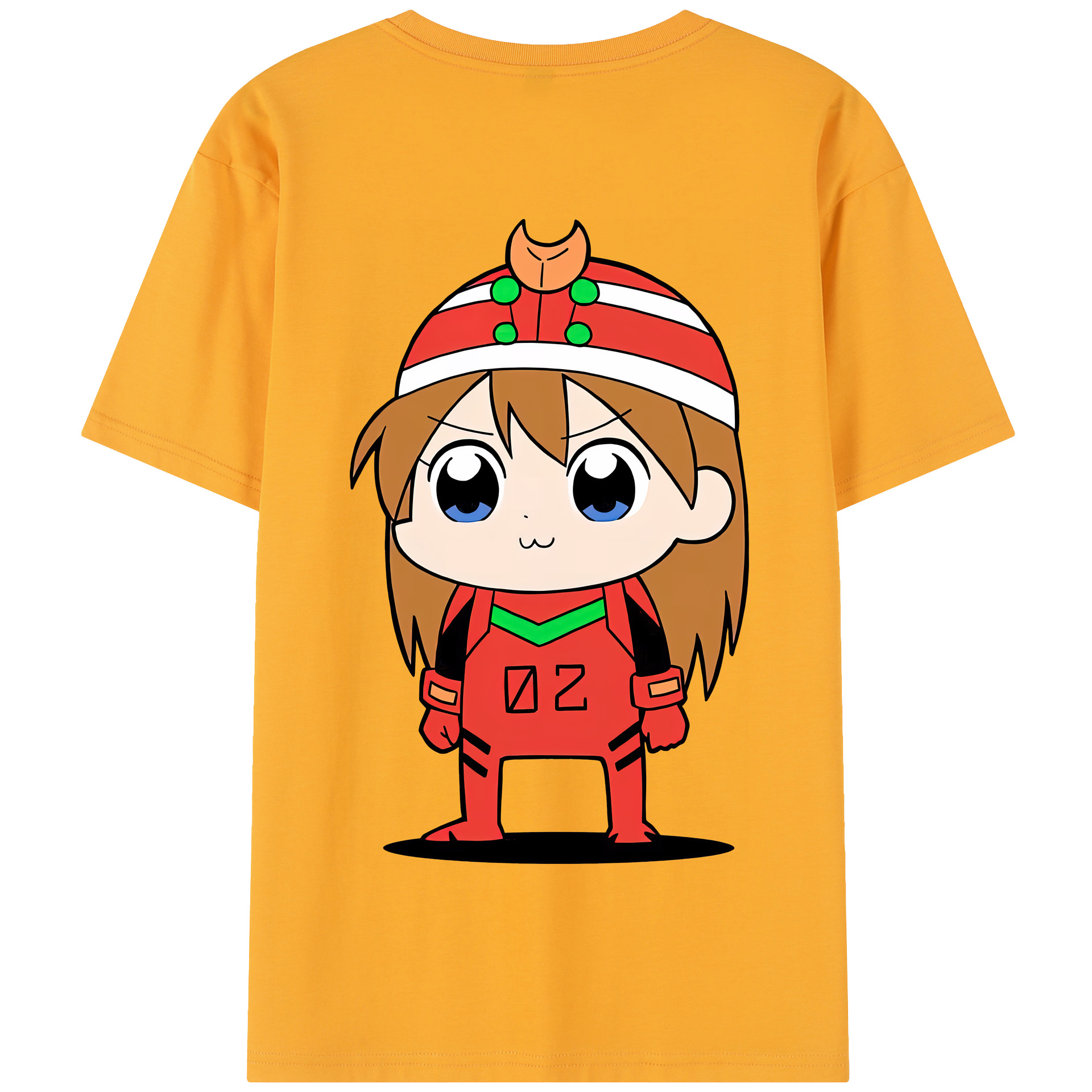（画像用） EVA 新世紀エヴァンゲリオン 綿100％半袖Tシャツ（背面プリント）