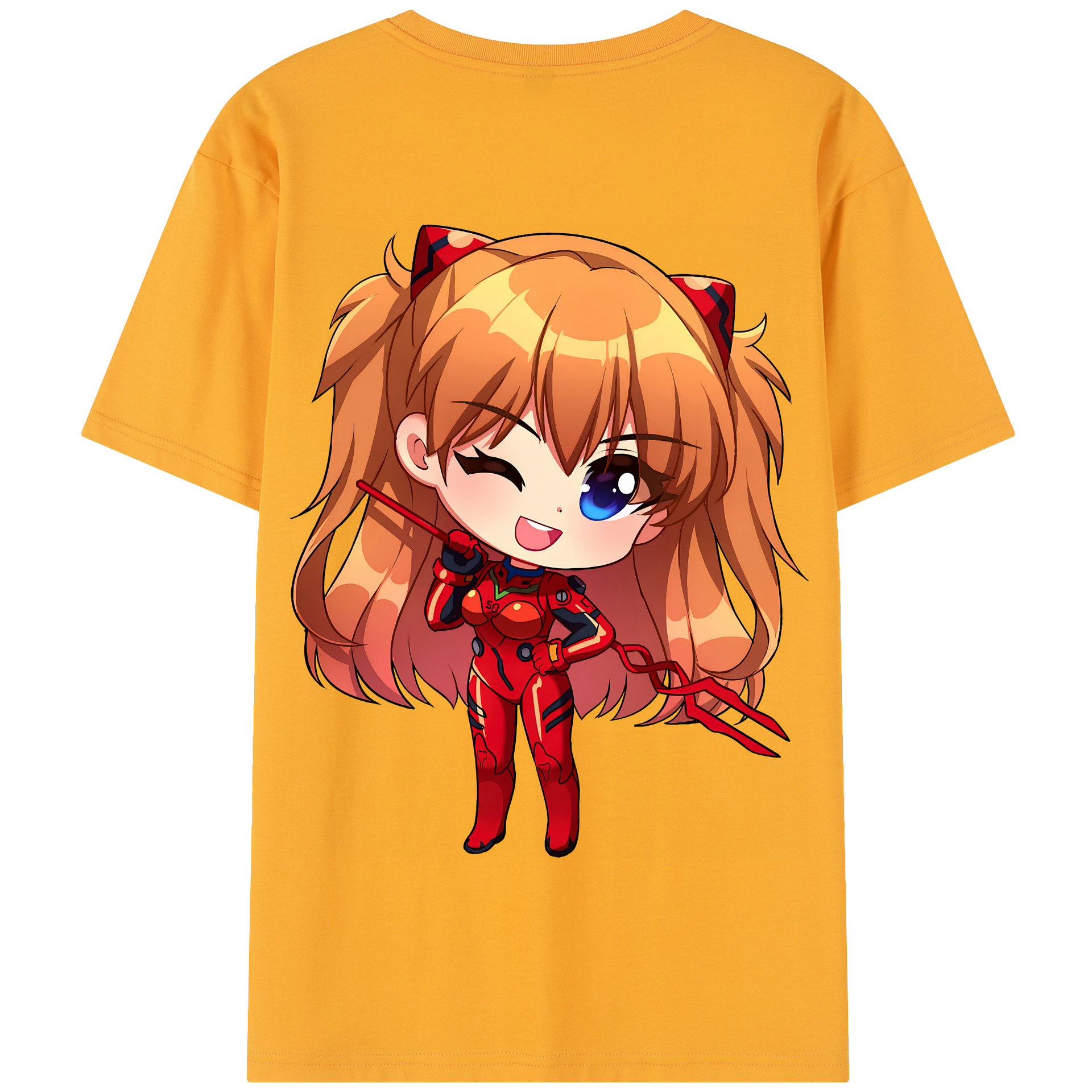 （画像用） EVA 新世紀エヴァンゲリオン 綿100％半袖Tシャツ（背面プリント）