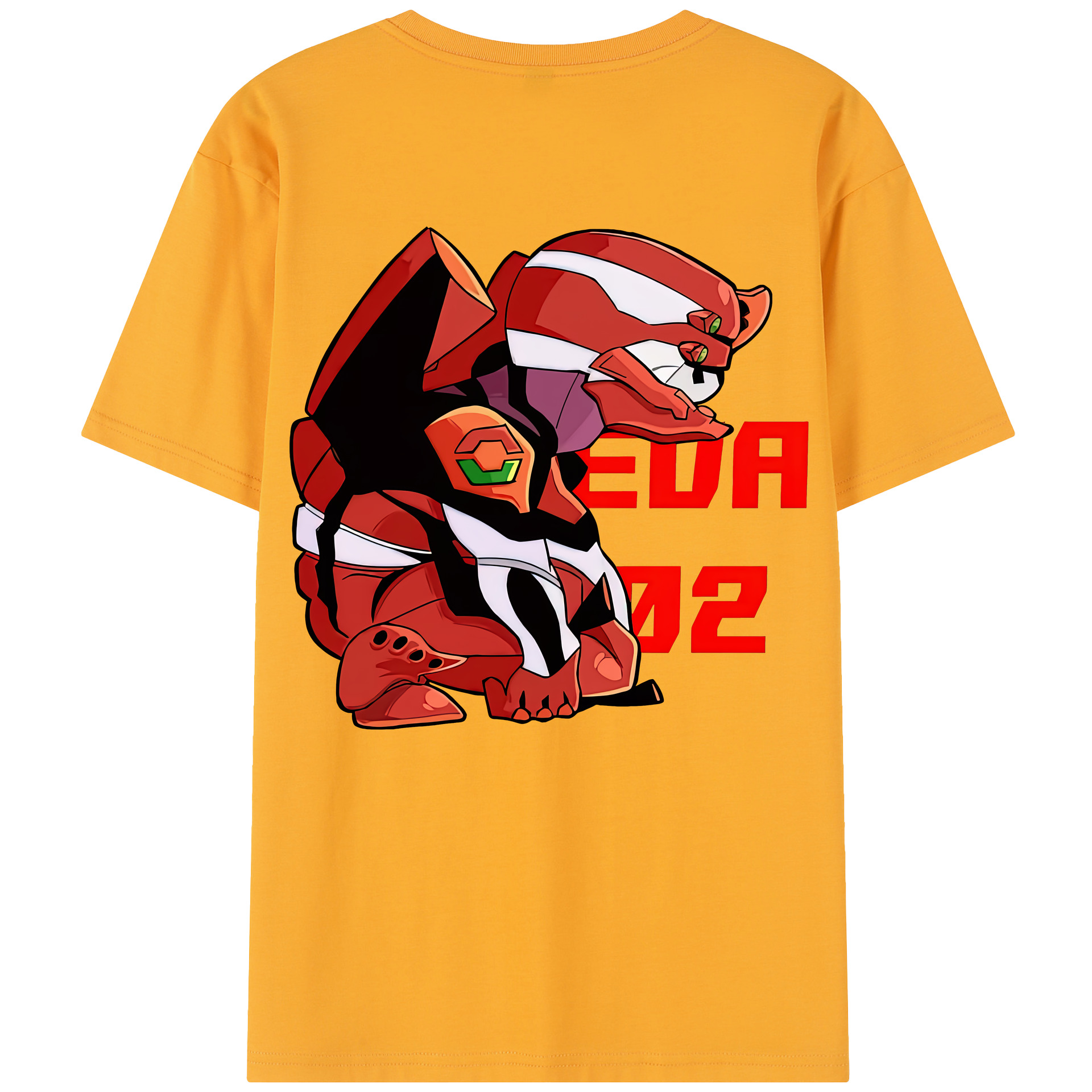 （画像用） EVA 新世紀エヴァンゲリオン 綿100％半袖Tシャツ（背面プリント）