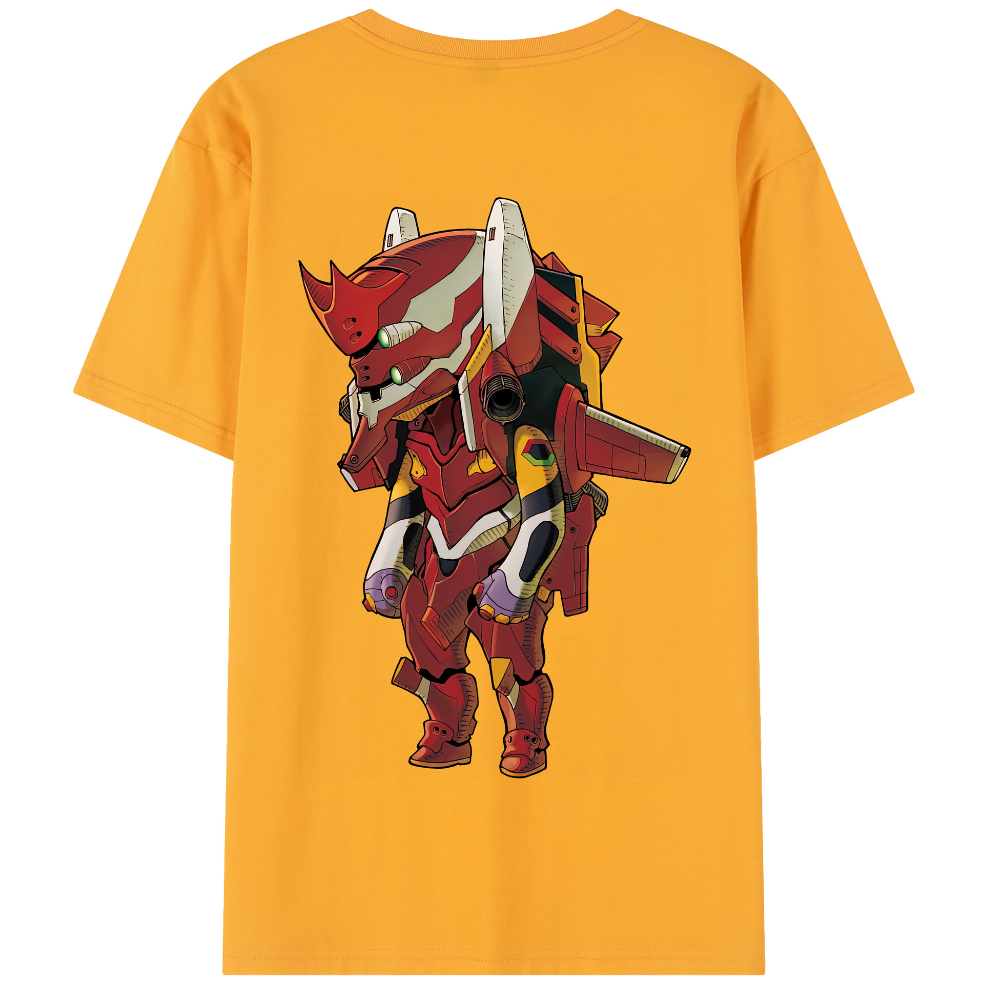 （画像用） EVA 新世紀エヴァンゲリオン 綿100％半袖Tシャツ（背面プリント）