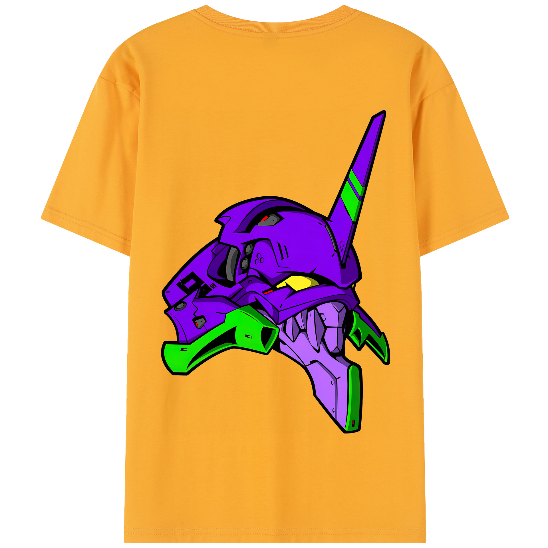 （画像用） EVA 新世紀エヴァンゲリオン 綿100％半袖Tシャツ（背面プリント）