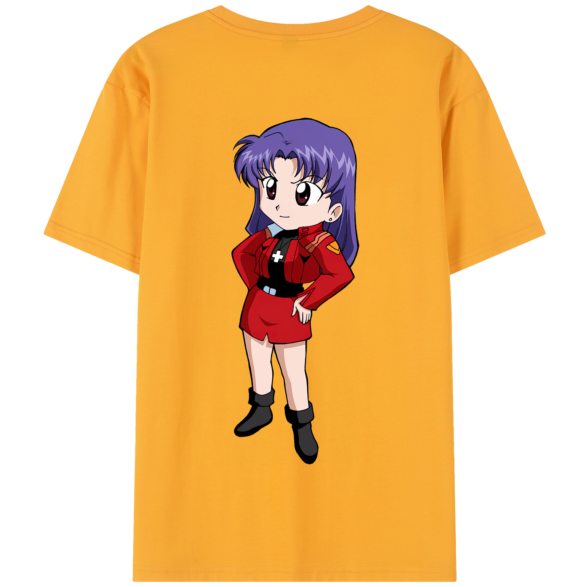 （画像用） EVA 新世紀エヴァンゲリオン 綿100％半袖Tシャツ（背面プリント）