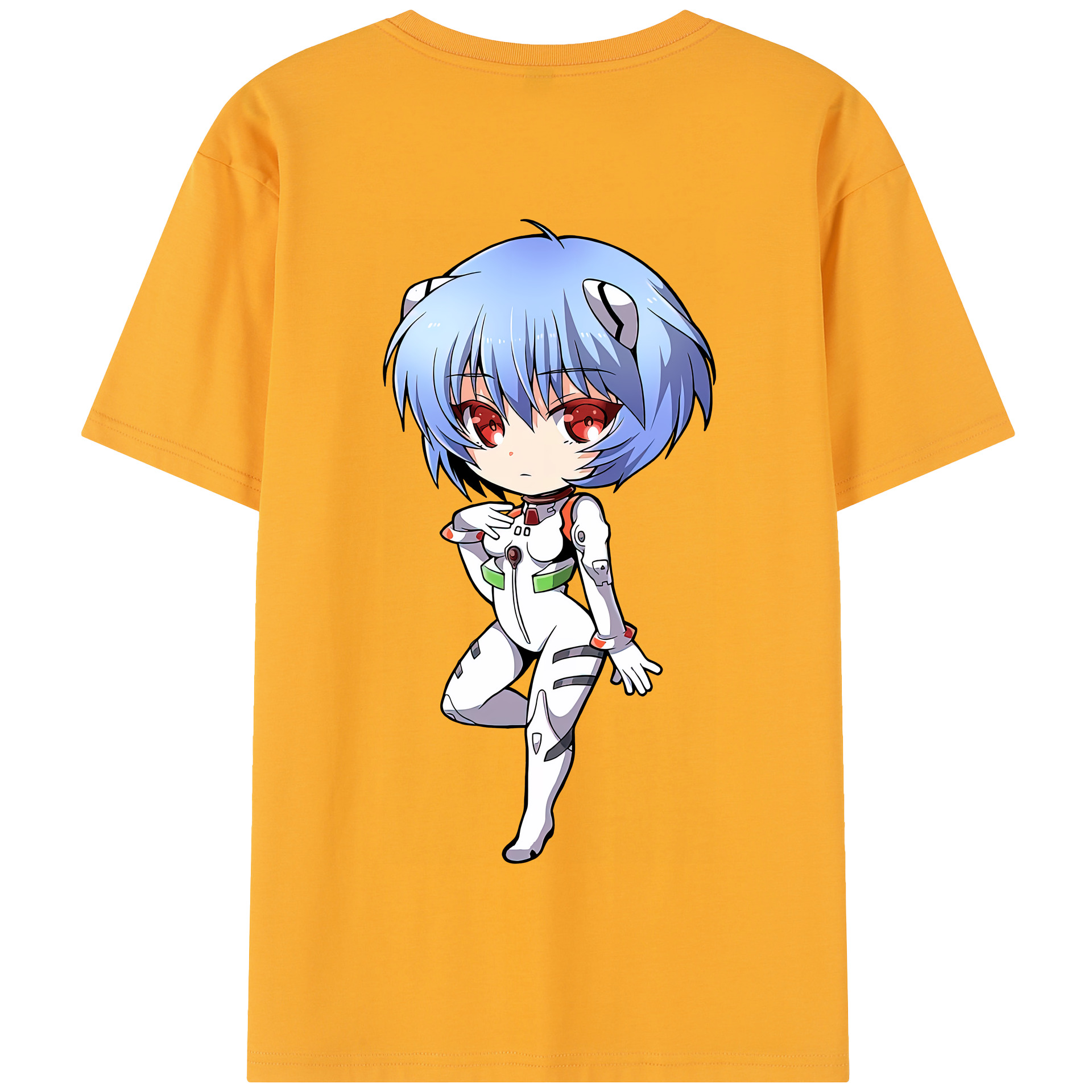 （画像用） EVA 新世紀エヴァンゲリオン 綿100％半袖Tシャツ（背面プリント）
