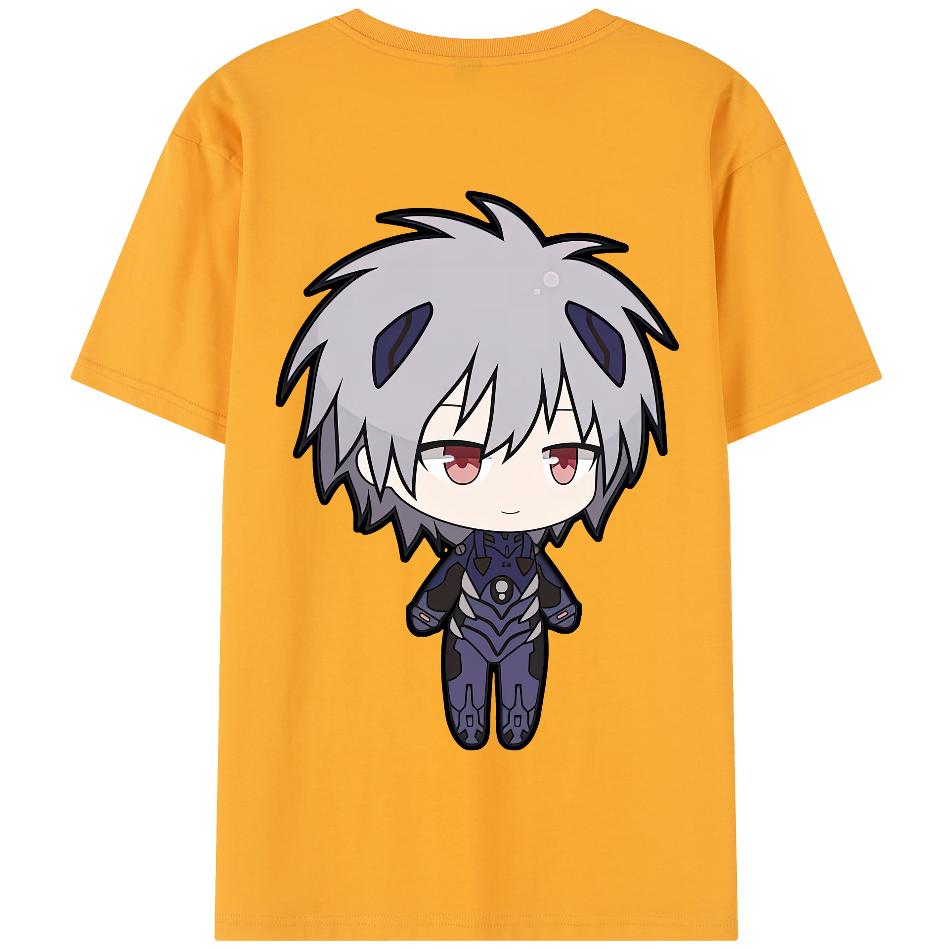 （画像用） EVA 新世紀エヴァンゲリオン 綿100％半袖Tシャツ（背面プリント）