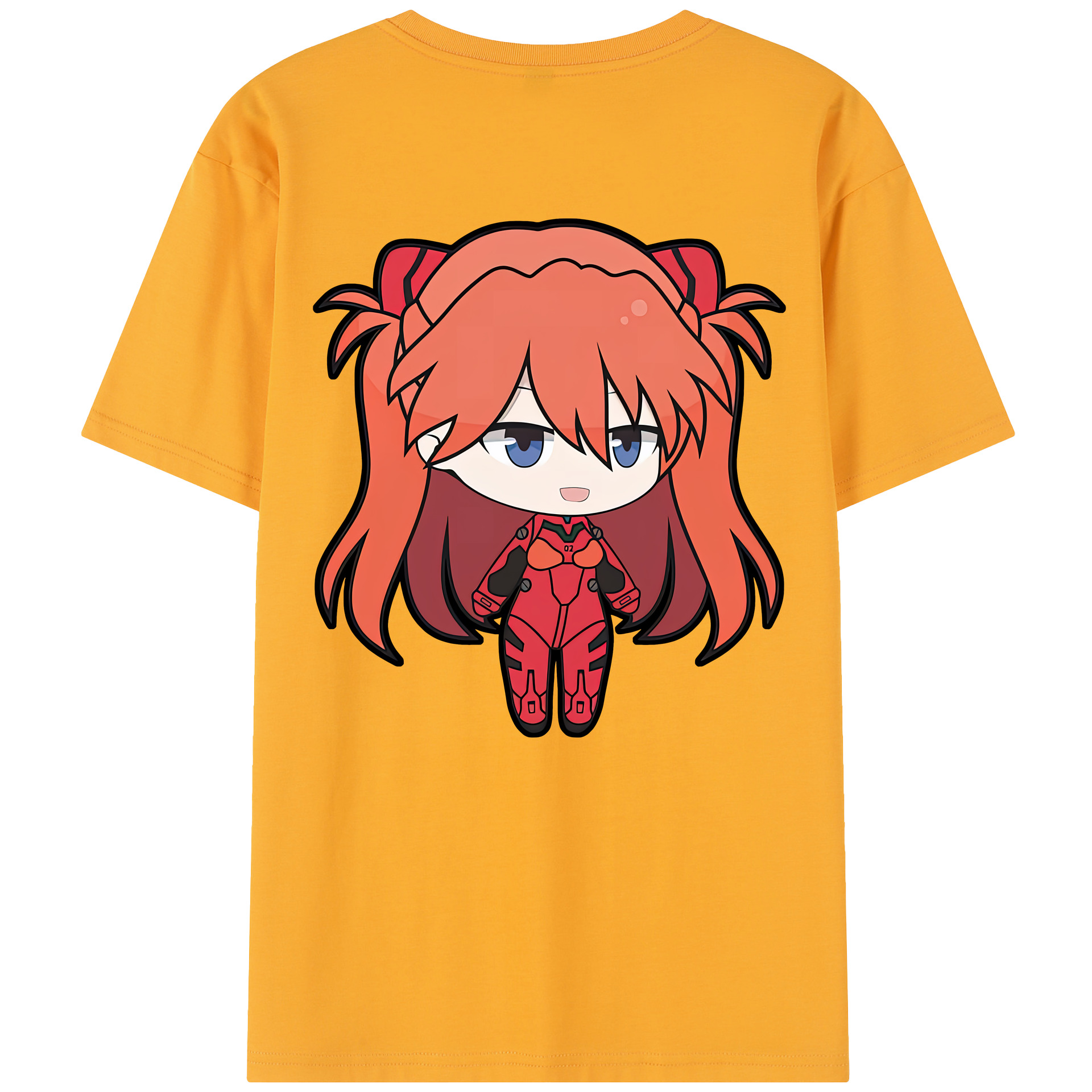 （画像用） EVA 新世紀エヴァンゲリオン 綿100％半袖Tシャツ（背面プリント）