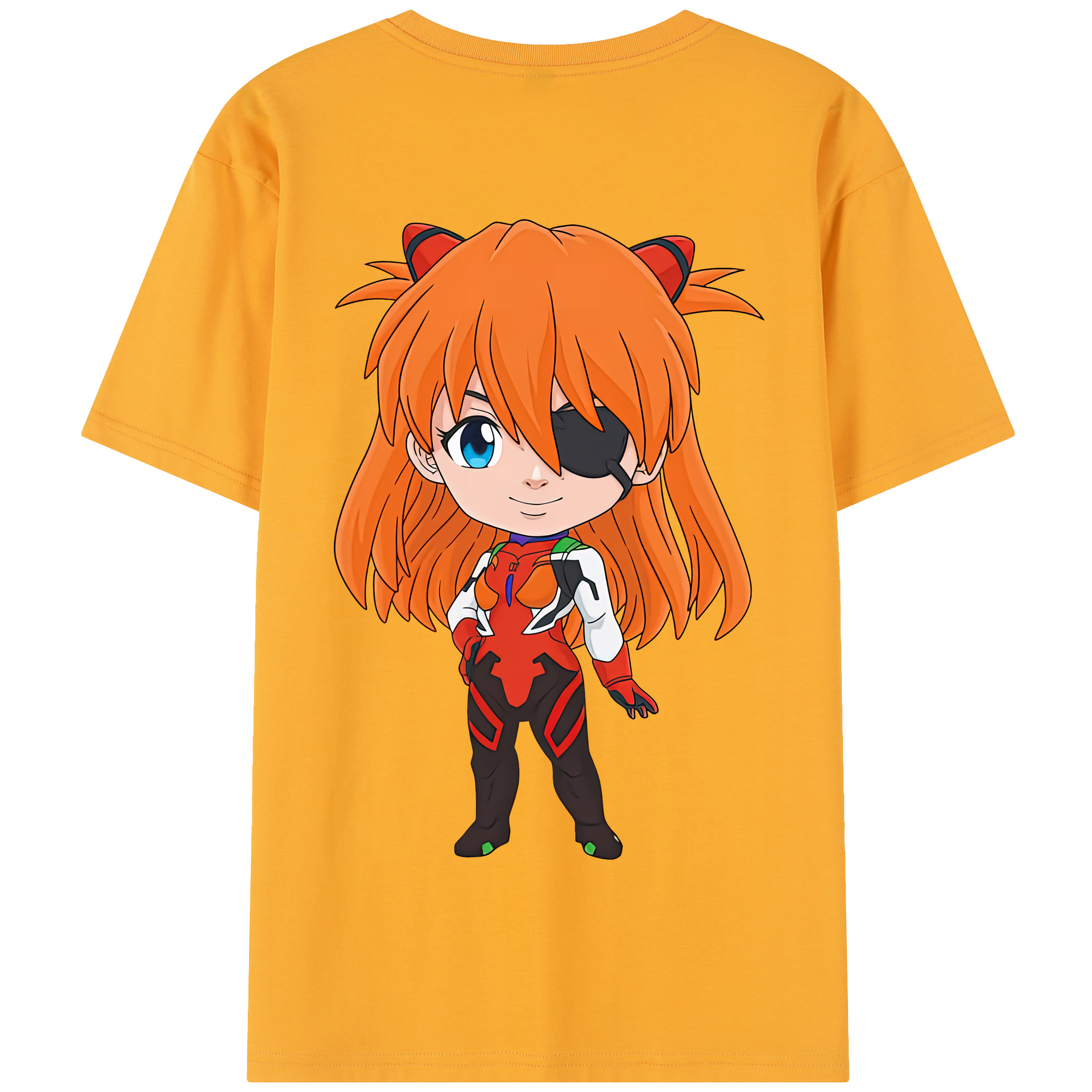 （画像用） EVA 新世紀エヴァンゲリオン 綿100％半袖Tシャツ（背面プリント）