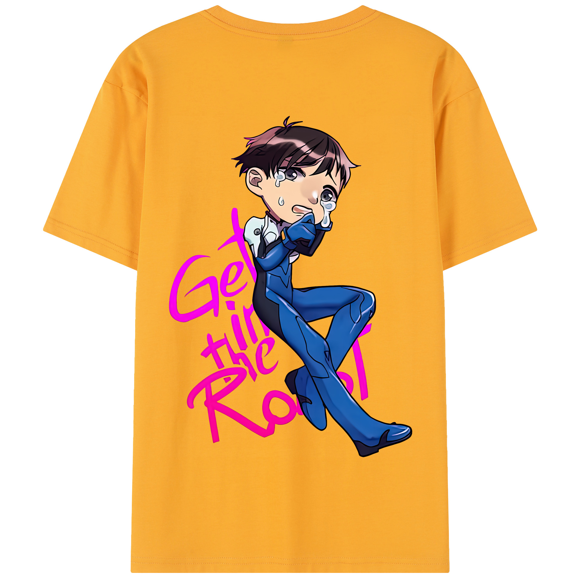 （画像用） EVA 新世紀エヴァンゲリオン 綿100％半袖Tシャツ（背面プリント）