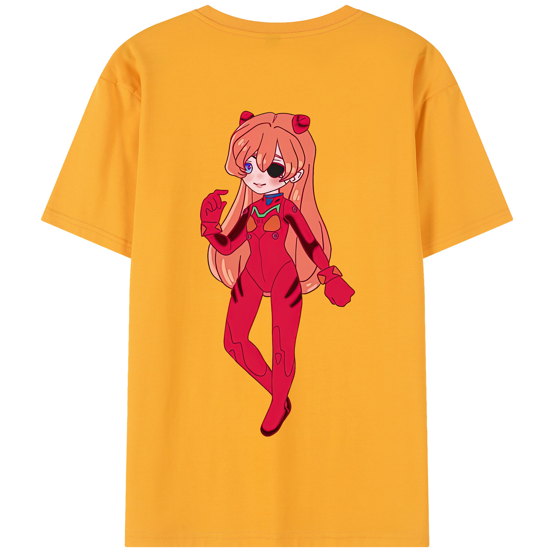（画像用） EVA 新世紀エヴァンゲリオン 綿100％半袖Tシャツ（背面プリント）