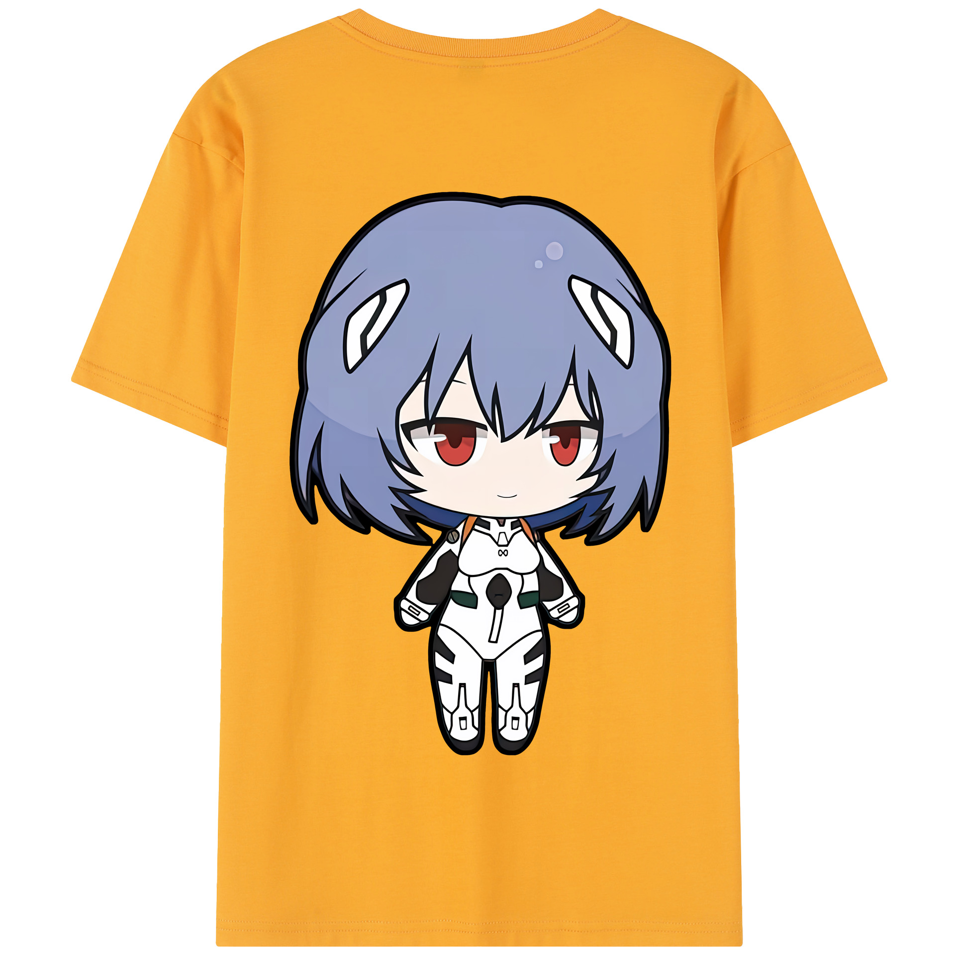 （画像用） EVA 新世紀エヴァンゲリオン 綿100％半袖Tシャツ（背面プリント）
