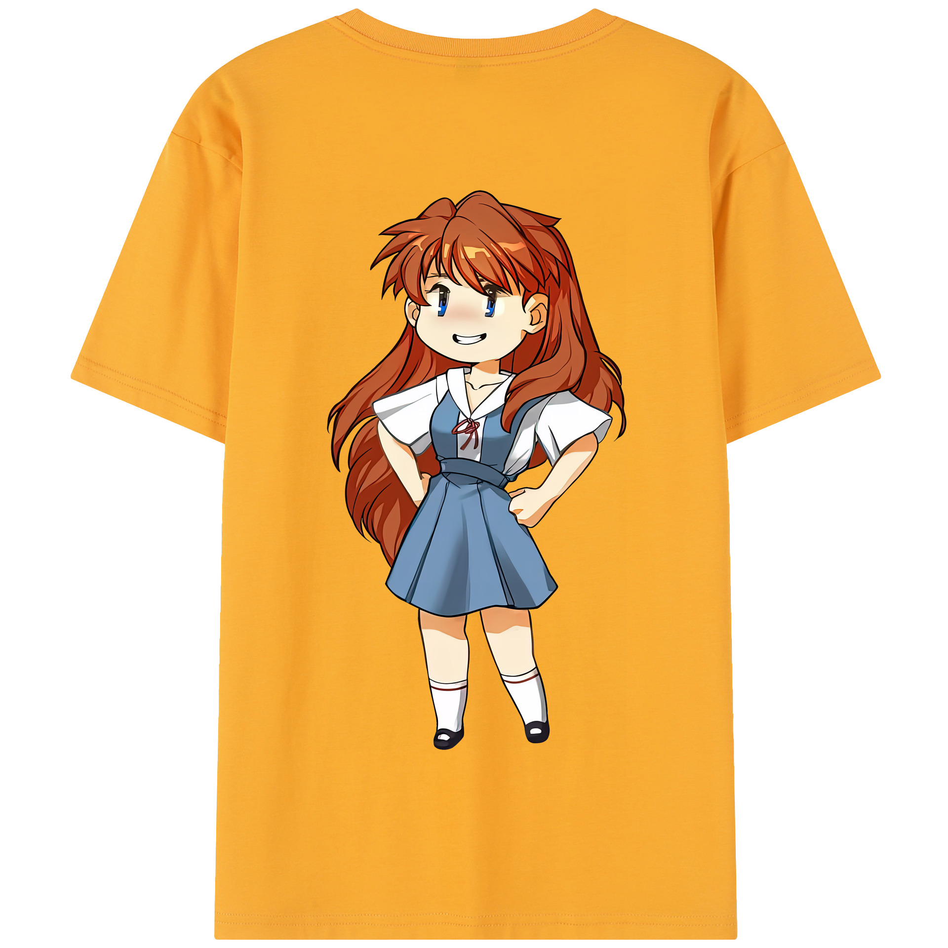 （画像用） EVA 新世紀エヴァンゲリオン 綿100％半袖Tシャツ（背面プリント）