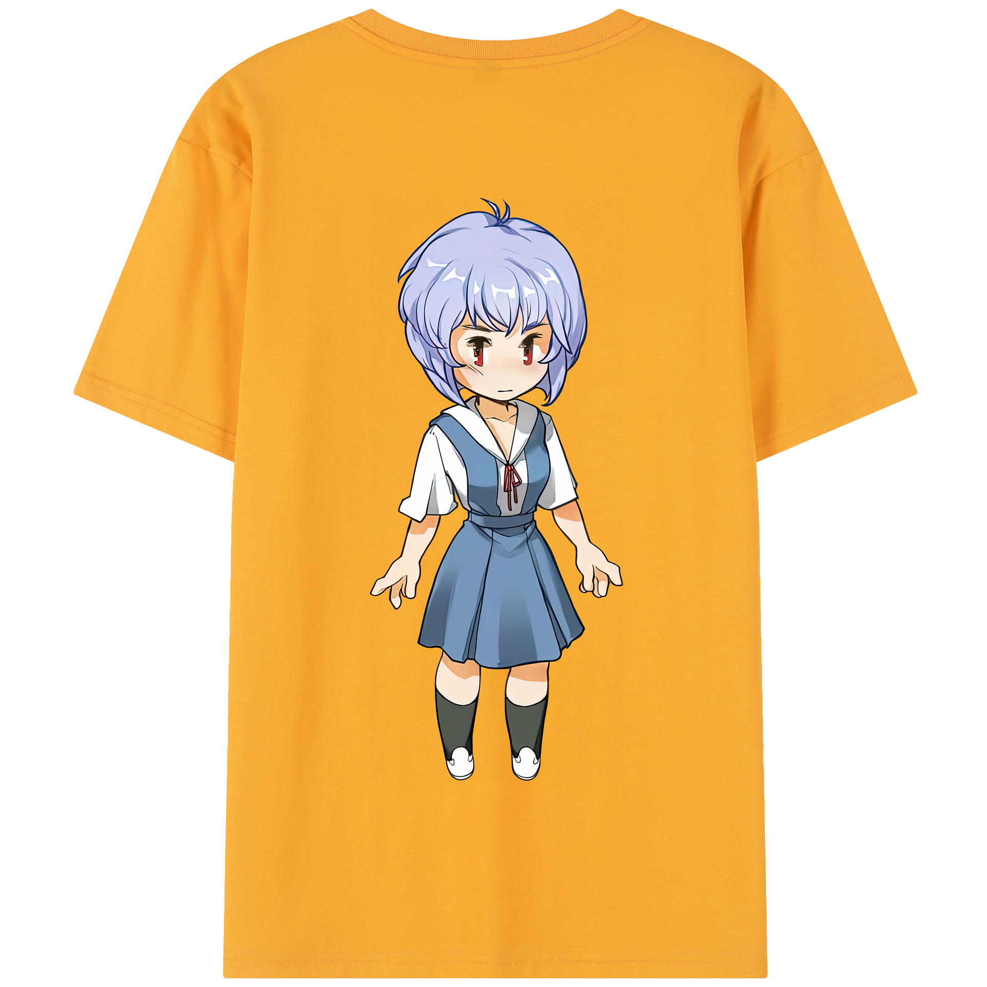 （画像用） EVA 新世紀エヴァンゲリオン 綿100％半袖Tシャツ（背面プリント）