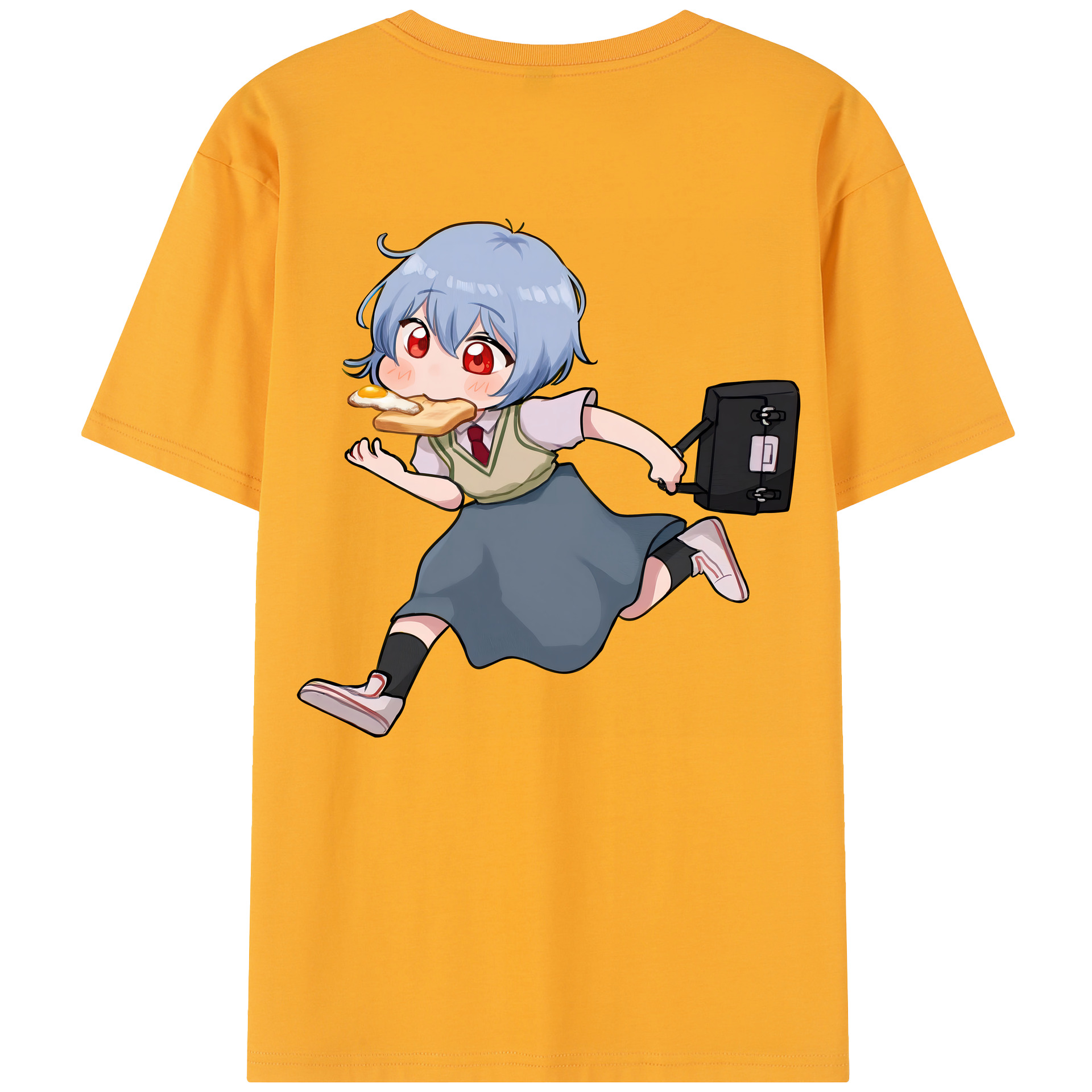 （画像用） EVA 新世紀エヴァンゲリオン 綿100％半袖Tシャツ（背面プリント）
