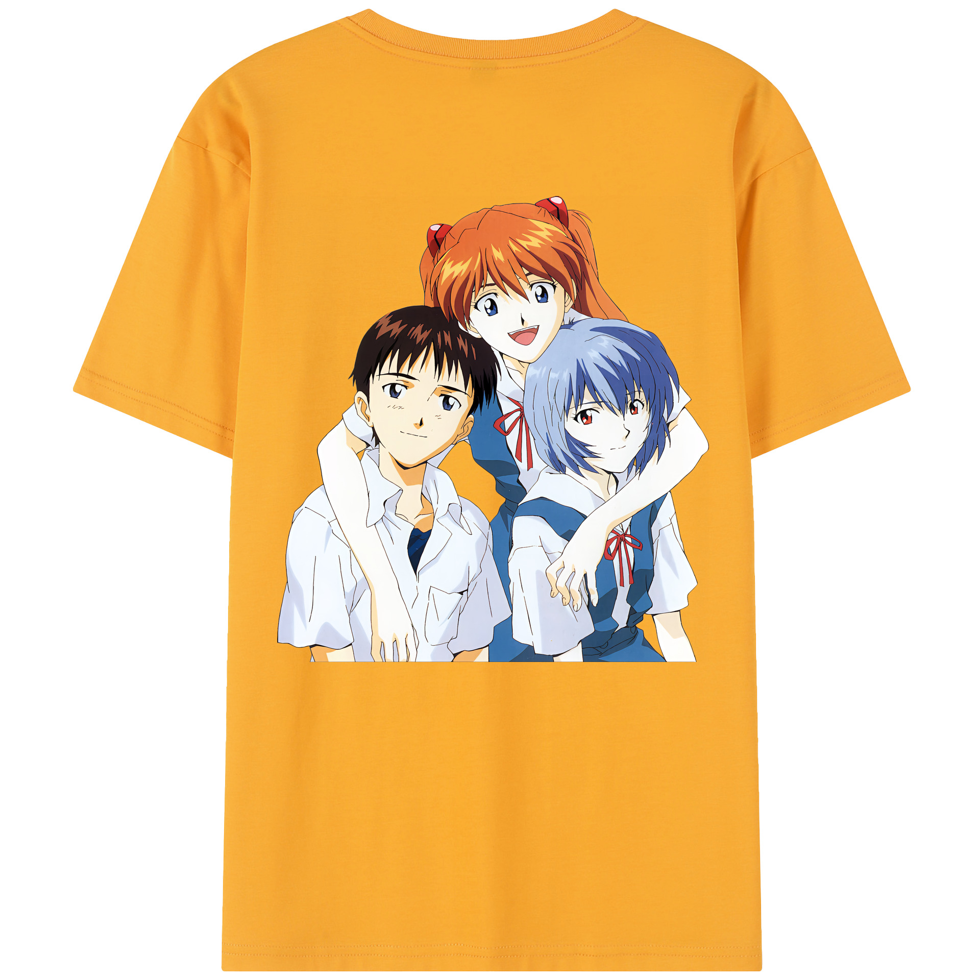 （画像用） EVA 新世紀エヴァンゲリオン 綿100％半袖Tシャツ（背面プリント）