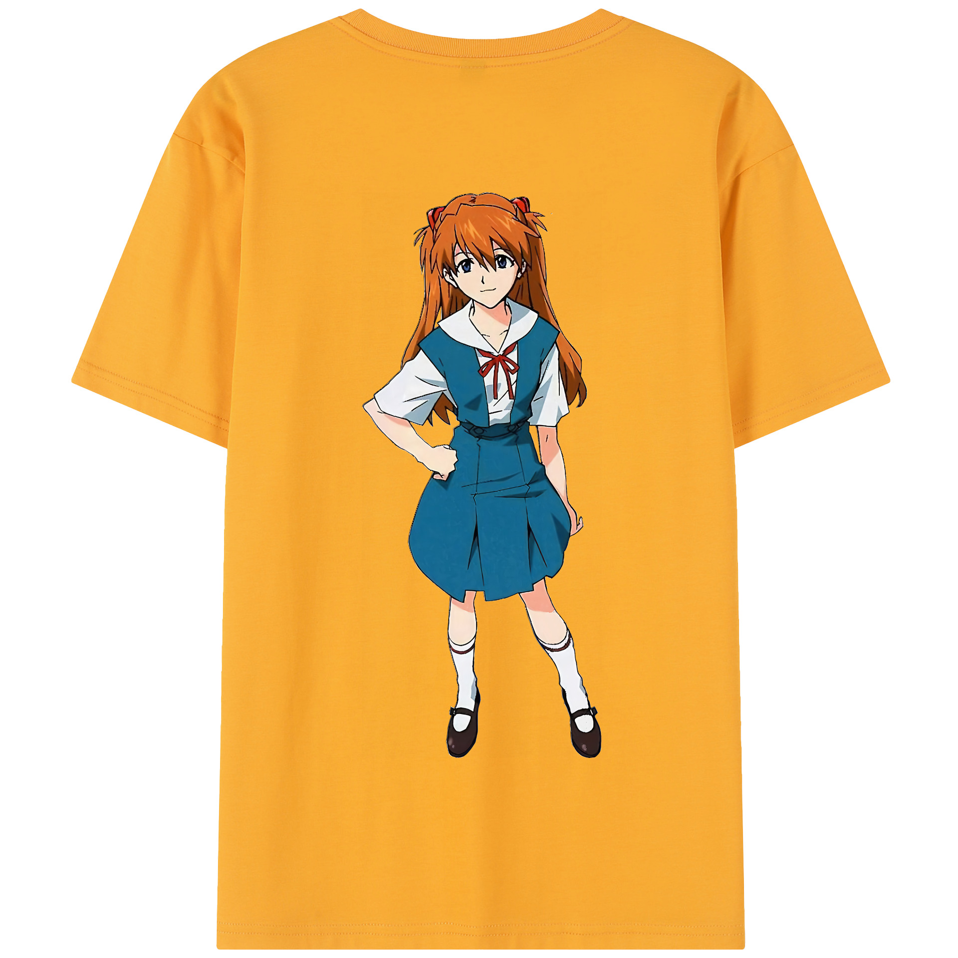（画像用） EVA 新世紀エヴァンゲリオン 綿100％半袖Tシャツ（背面プリント）