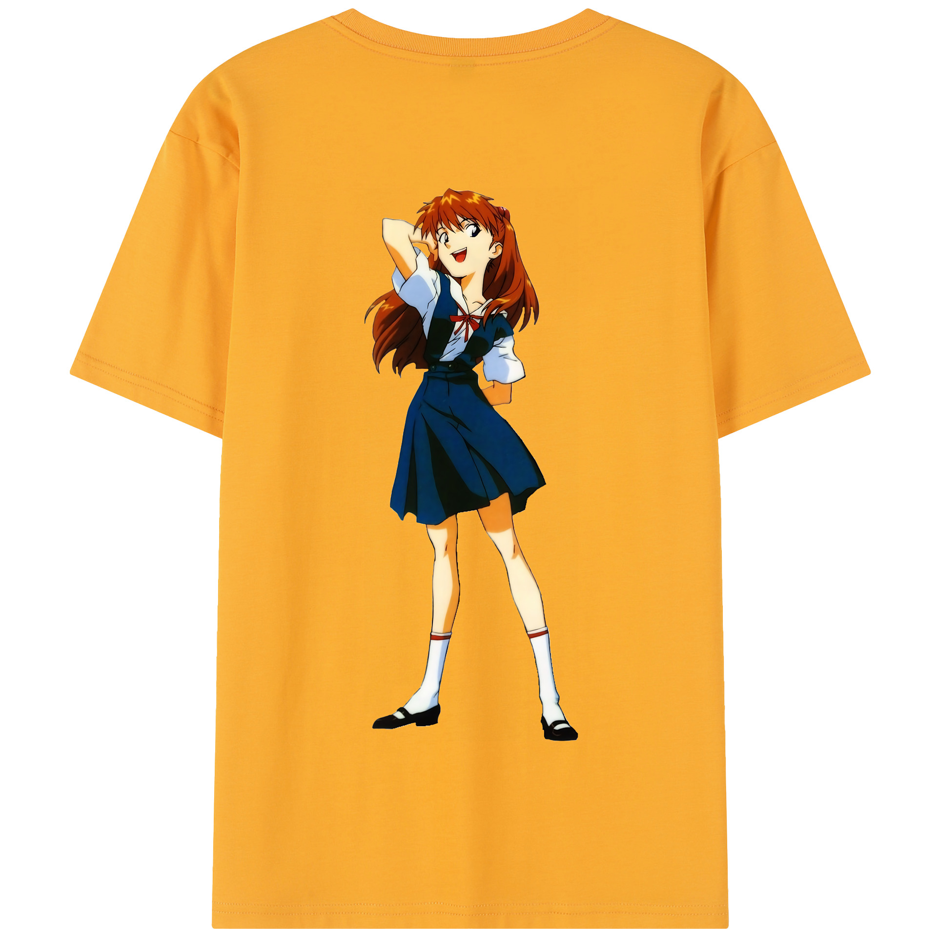 （画像用） EVA 新世紀エヴァンゲリオン 綿100％半袖Tシャツ（背面プリント）