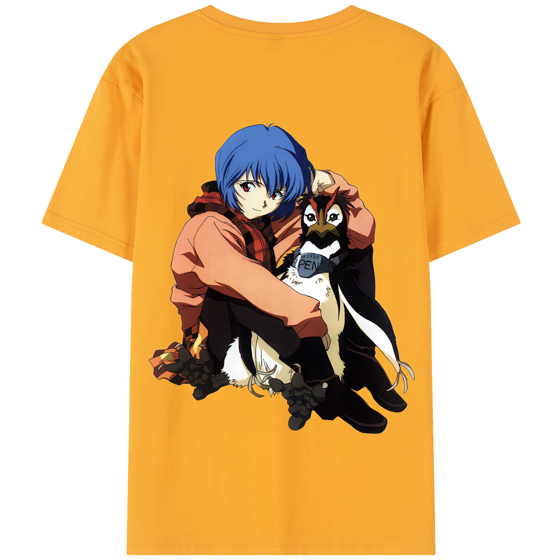 （画像用） EVA 新世紀エヴァンゲリオン 綿100％半袖Tシャツ（背面プリント）