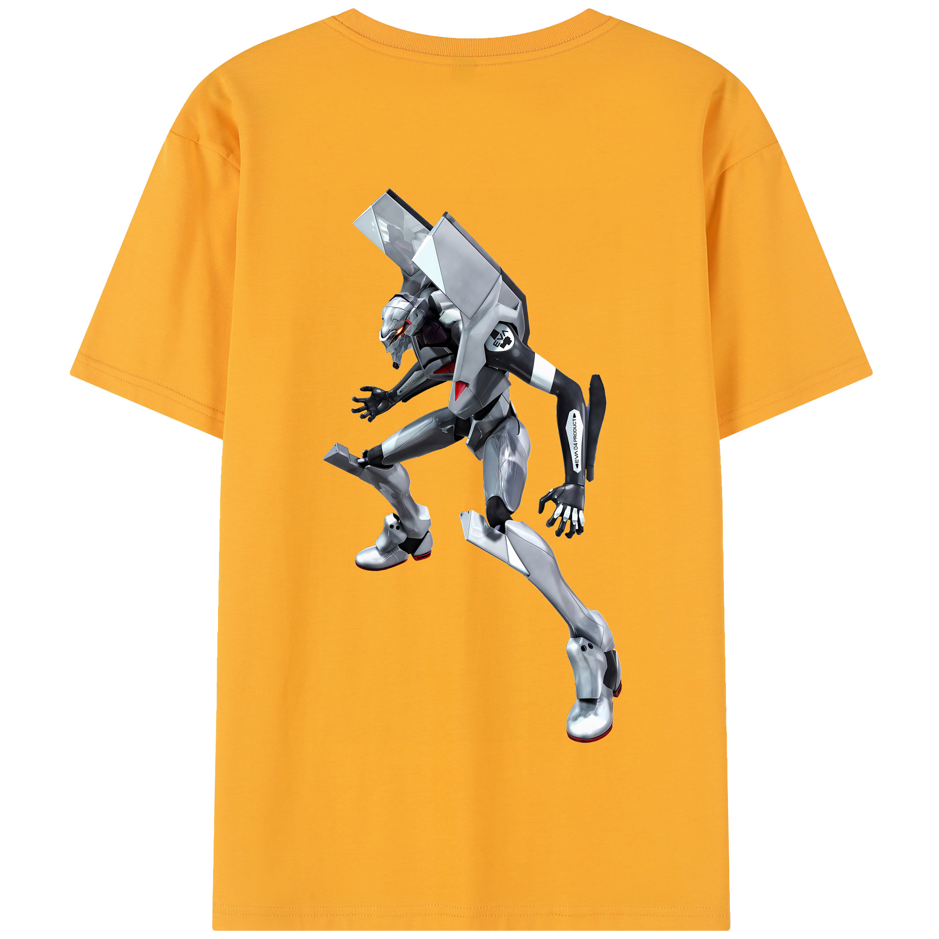 （画像用） EVA 新世紀エヴァンゲリオン 綿100％半袖Tシャツ（背面プリント）
