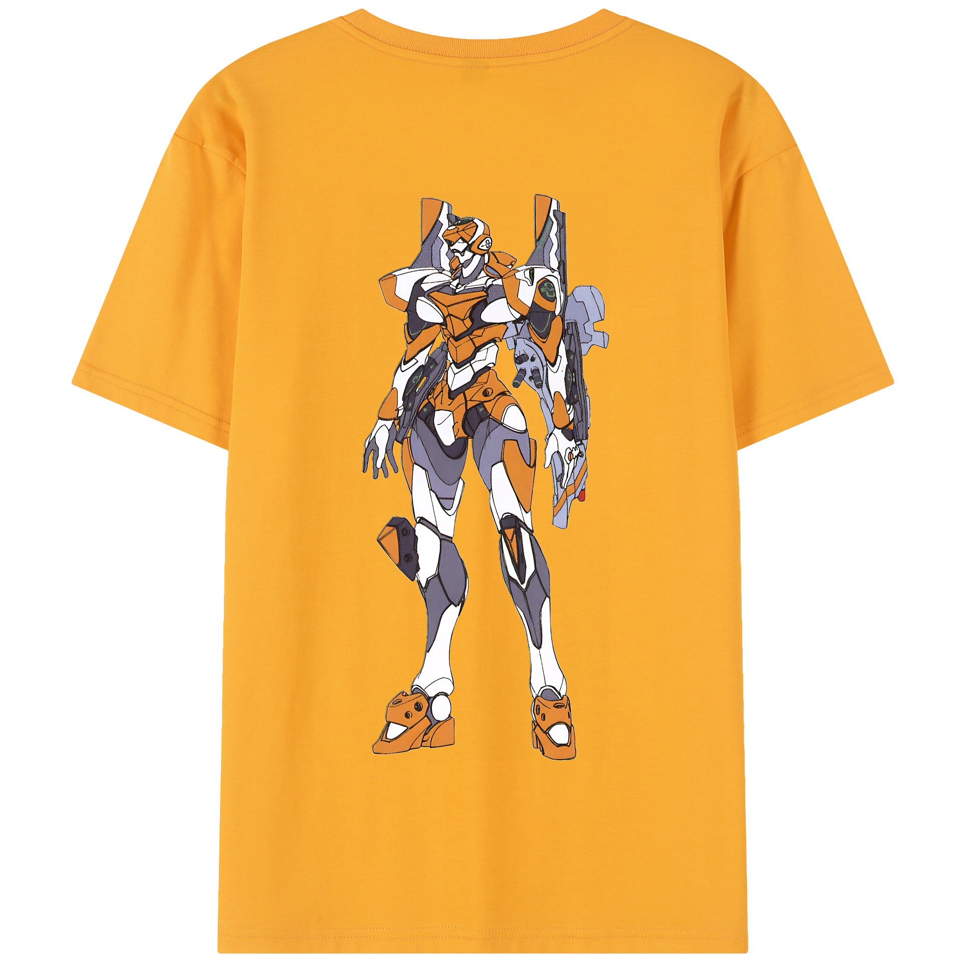 （画像用） EVA 新世紀エヴァンゲリオン 綿100％半袖Tシャツ（背面プリント）