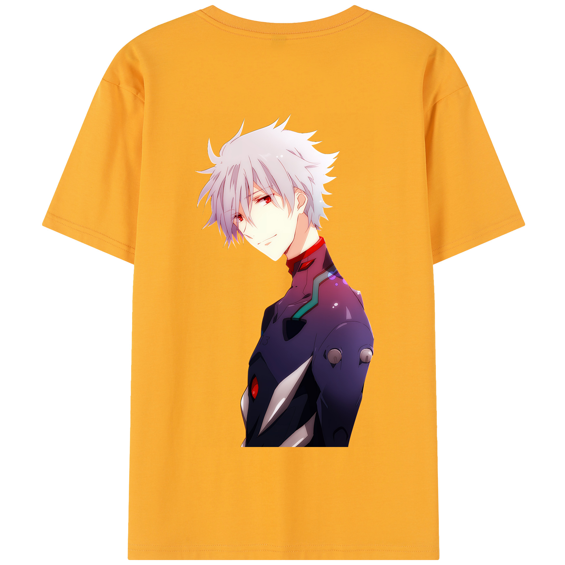 （画像用） EVA 新世紀エヴァンゲリオン 綿100％半袖Tシャツ（背面プリント）