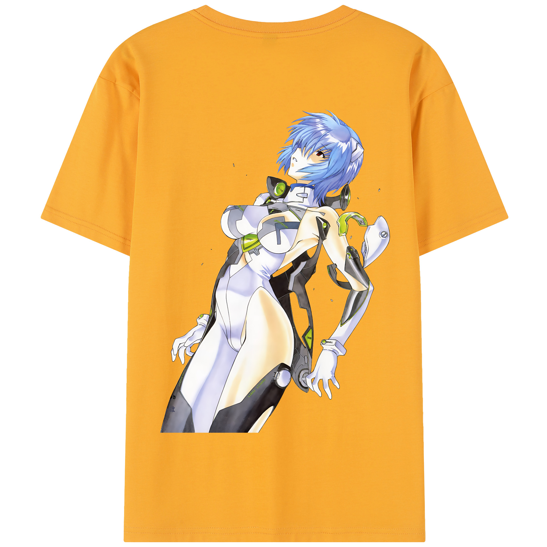 （画像用） EVA 新世紀エヴァンゲリオン 綿100％半袖Tシャツ（背面プリント）