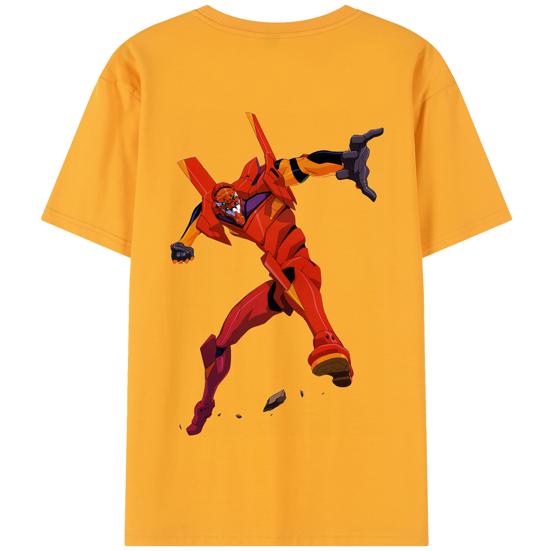 （画像用） EVA 新世紀エヴァンゲリオン 綿100％半袖Tシャツ（背面プリント）