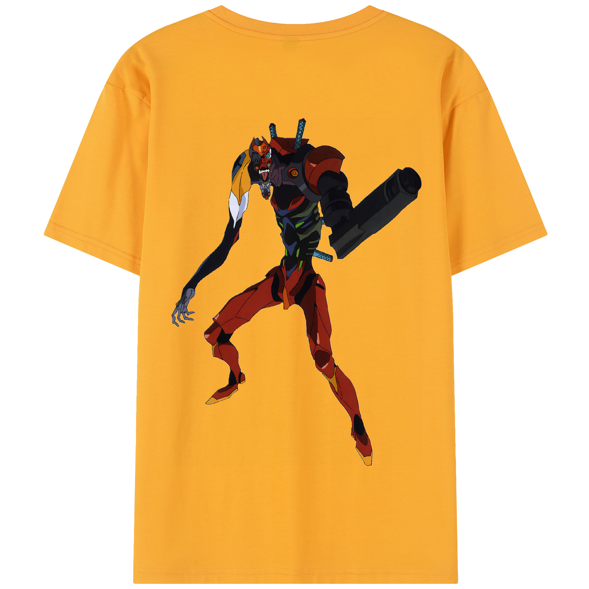 （画像用） EVA 新世紀エヴァンゲリオン 綿100％半袖Tシャツ（背面プリント）