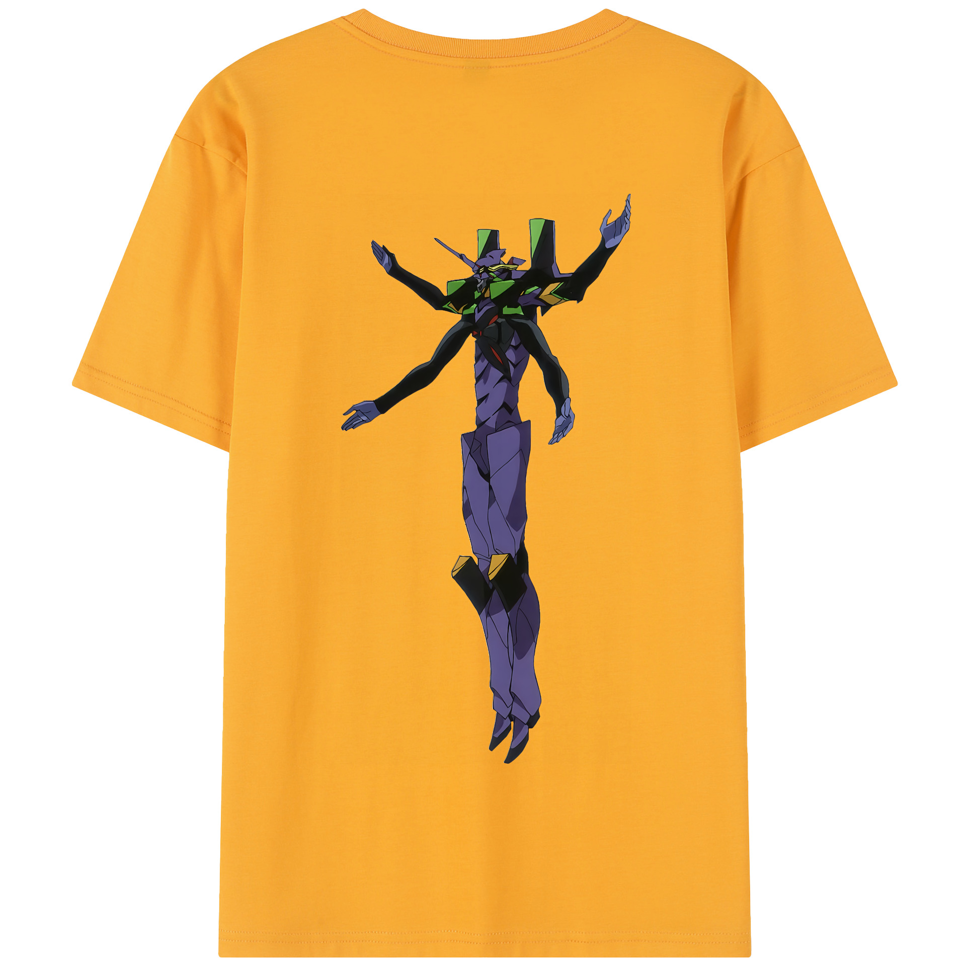（画像用） EVA 新世紀エヴァンゲリオン 綿100％半袖Tシャツ（背面プリント）