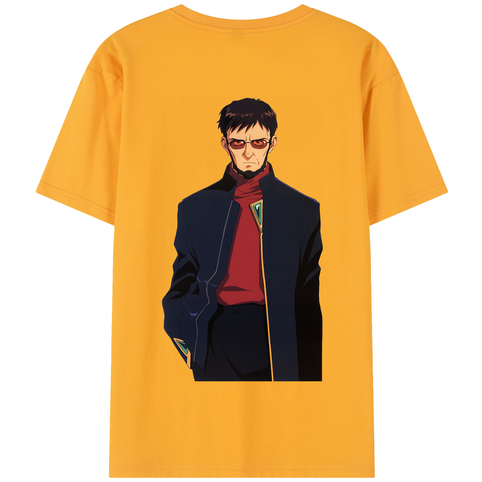 （画像用） EVA 新世紀エヴァンゲリオン 綿100％半袖Tシャツ（背面プリント）