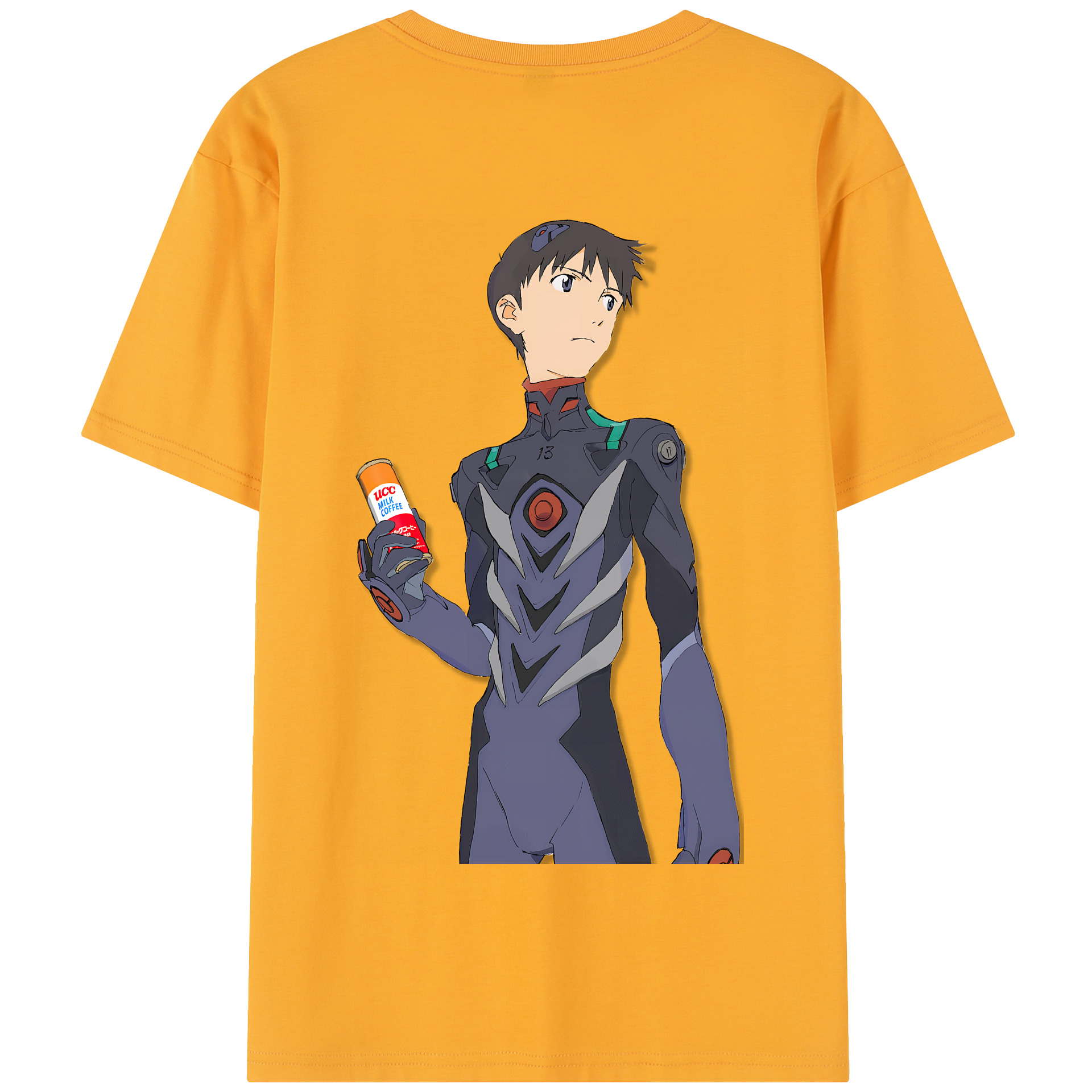 （画像用） EVA 新世紀エヴァンゲリオン 綿100％半袖Tシャツ（背面プリント）