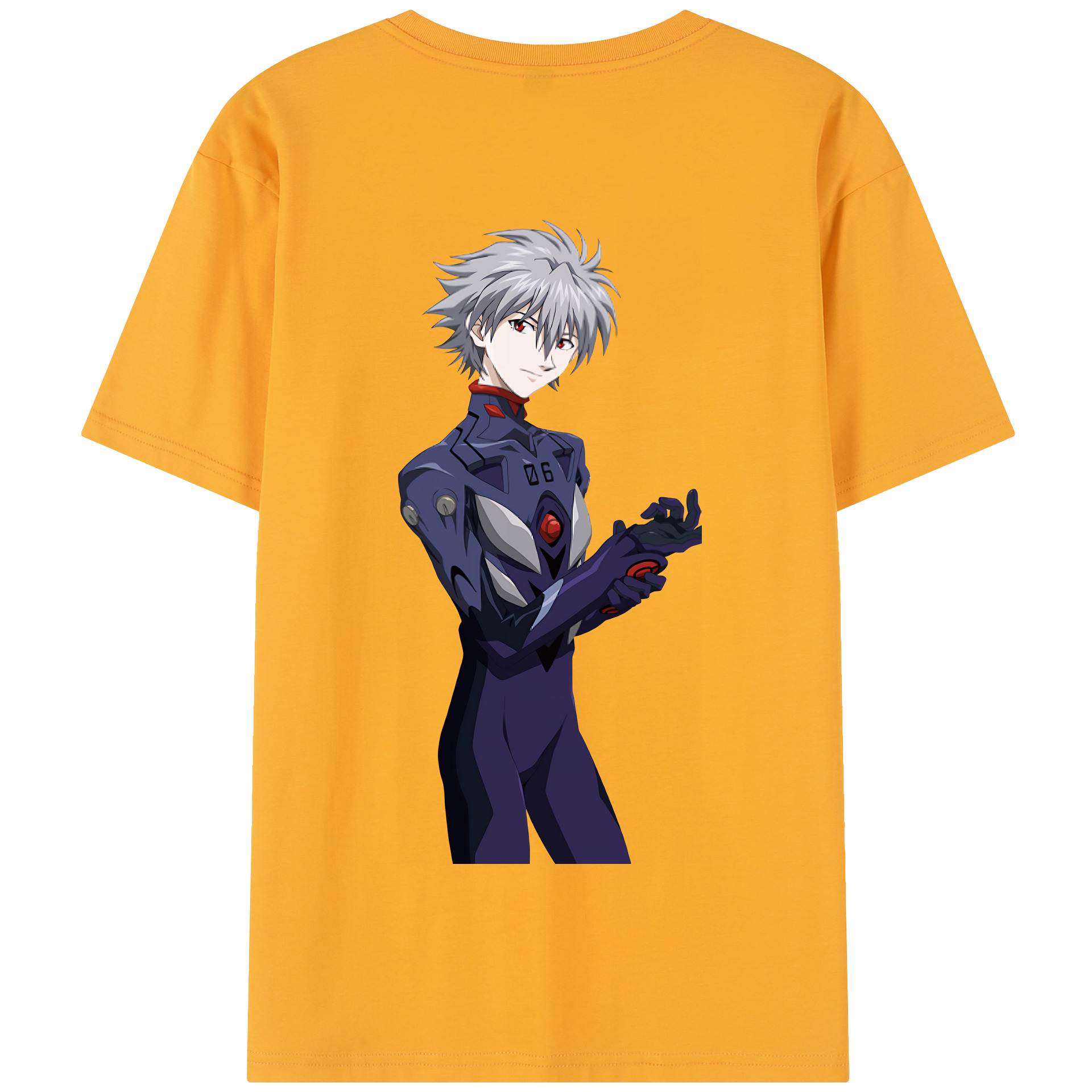 （画像用） EVA 新世紀エヴァンゲリオン 綿100％半袖Tシャツ（背面プリント）