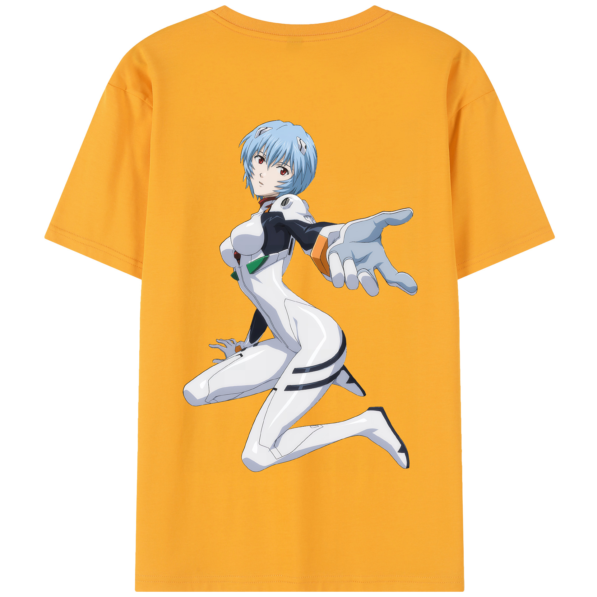 （画像用） EVA 新世紀エヴァンゲリオン 綿100％半袖Tシャツ（背面プリント）