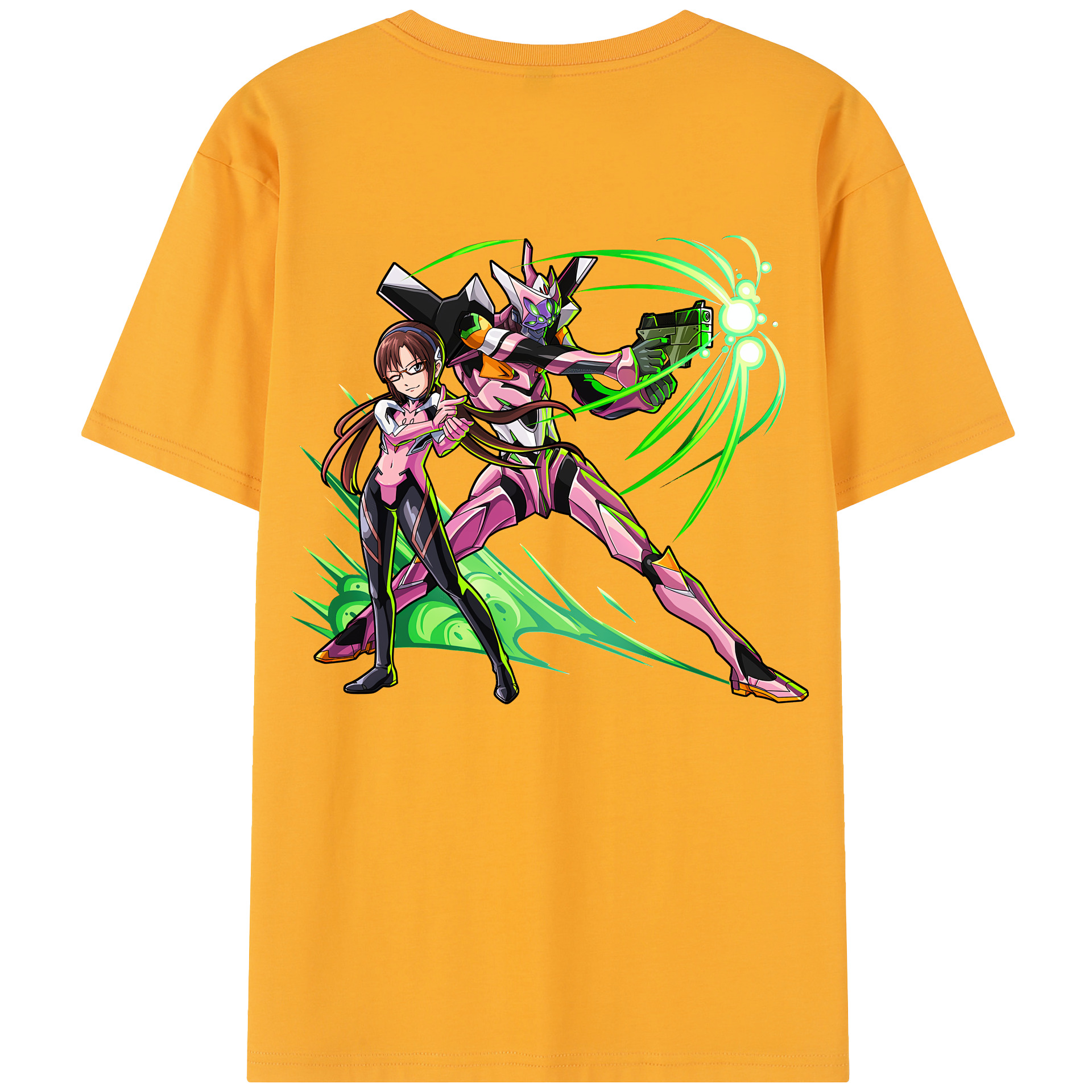 （画像用） EVA 新世紀エヴァンゲリオン 綿100％半袖Tシャツ（背面プリント）