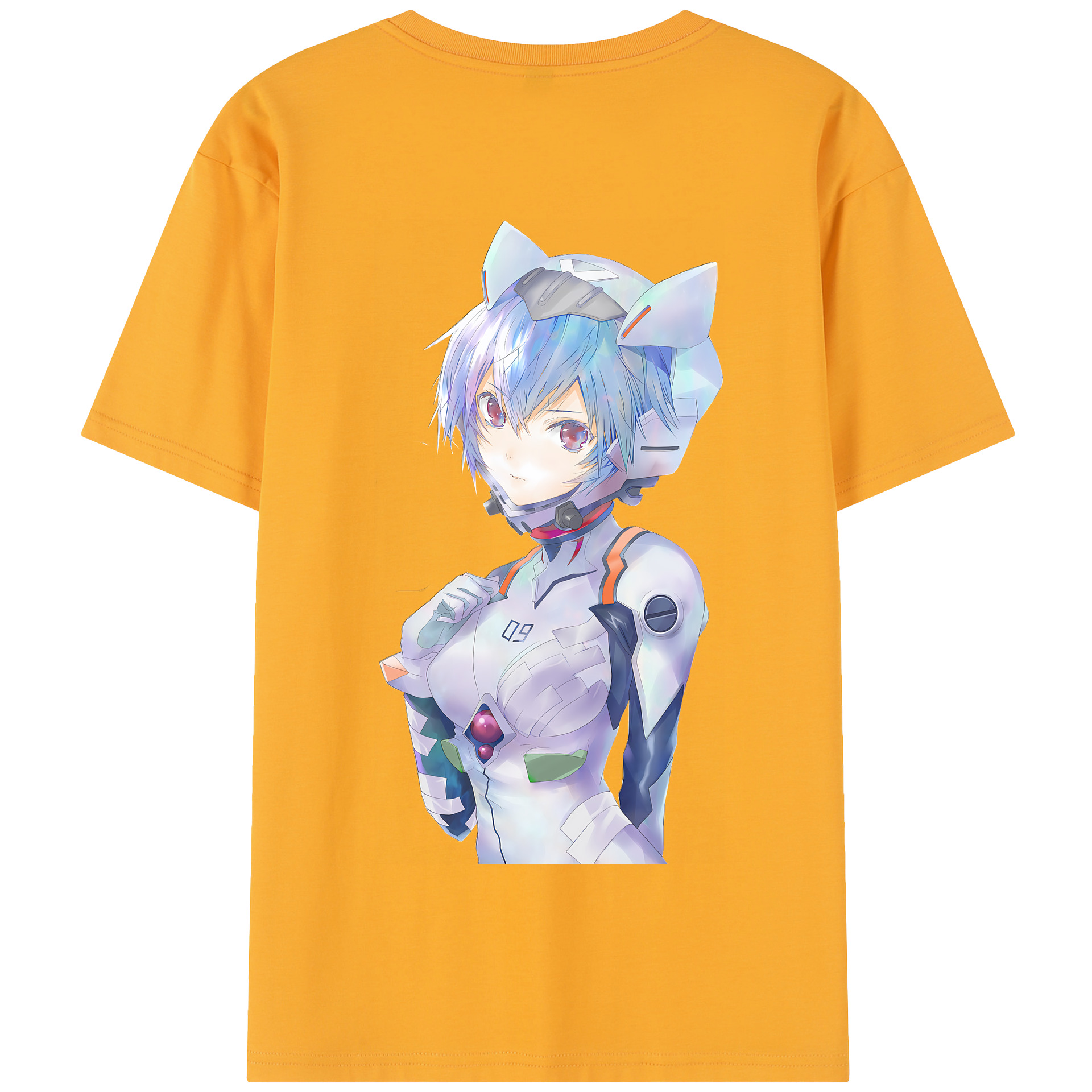 （画像用） EVA 新世紀エヴァンゲリオン 綿100％半袖Tシャツ（背面プリント）