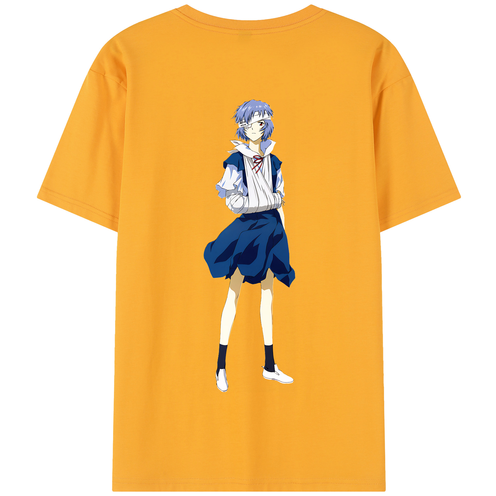 （画像用） EVA 新世紀エヴァンゲリオン 綿100％半袖Tシャツ（背面プリント）