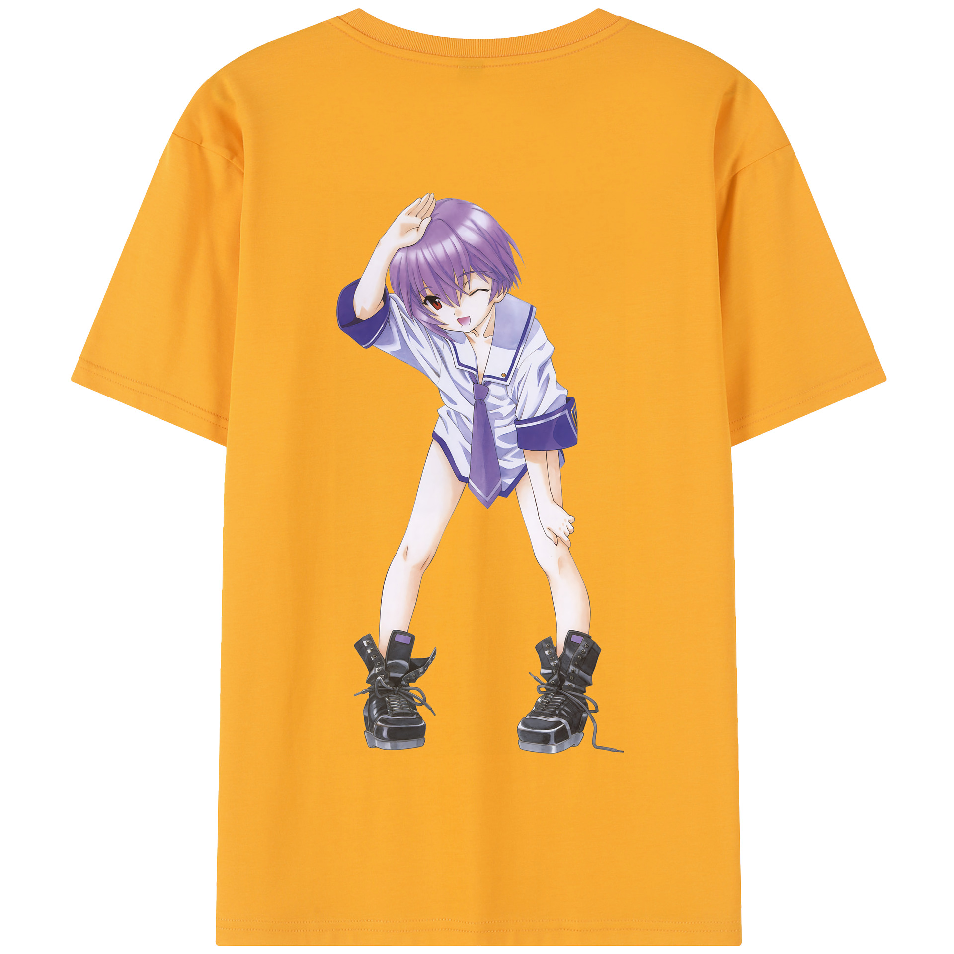 （画像用） EVA 新世紀エヴァンゲリオン 綿100％半袖Tシャツ（背面プリント）