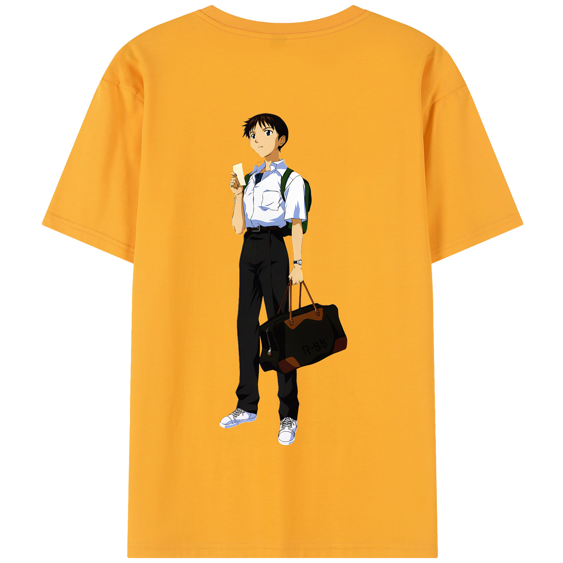 （画像用） EVA 新世紀エヴァンゲリオン 綿100％半袖Tシャツ（背面プリント）