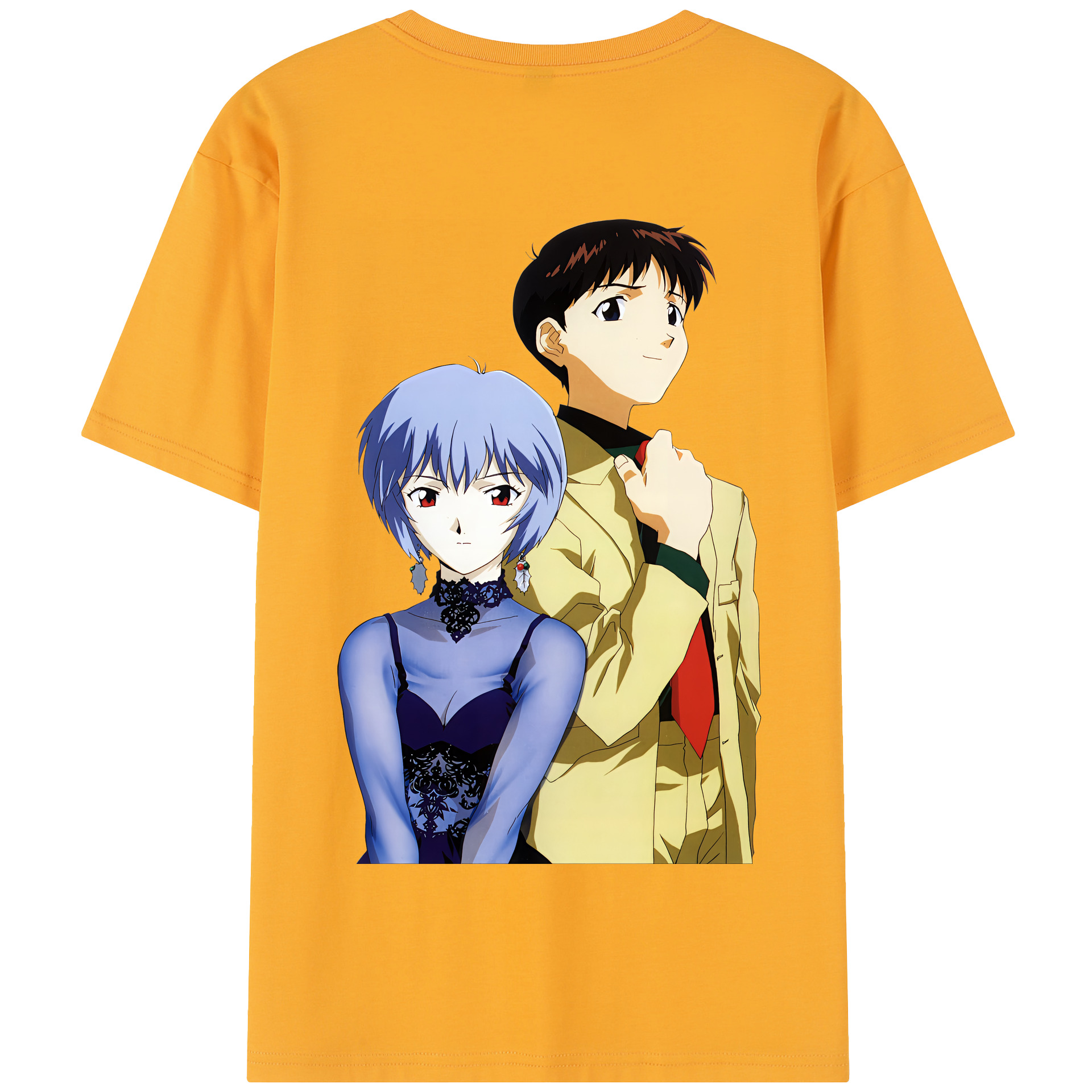 （画像用） EVA 新世紀エヴァンゲリオン 綿100％半袖Tシャツ（背面プリント）