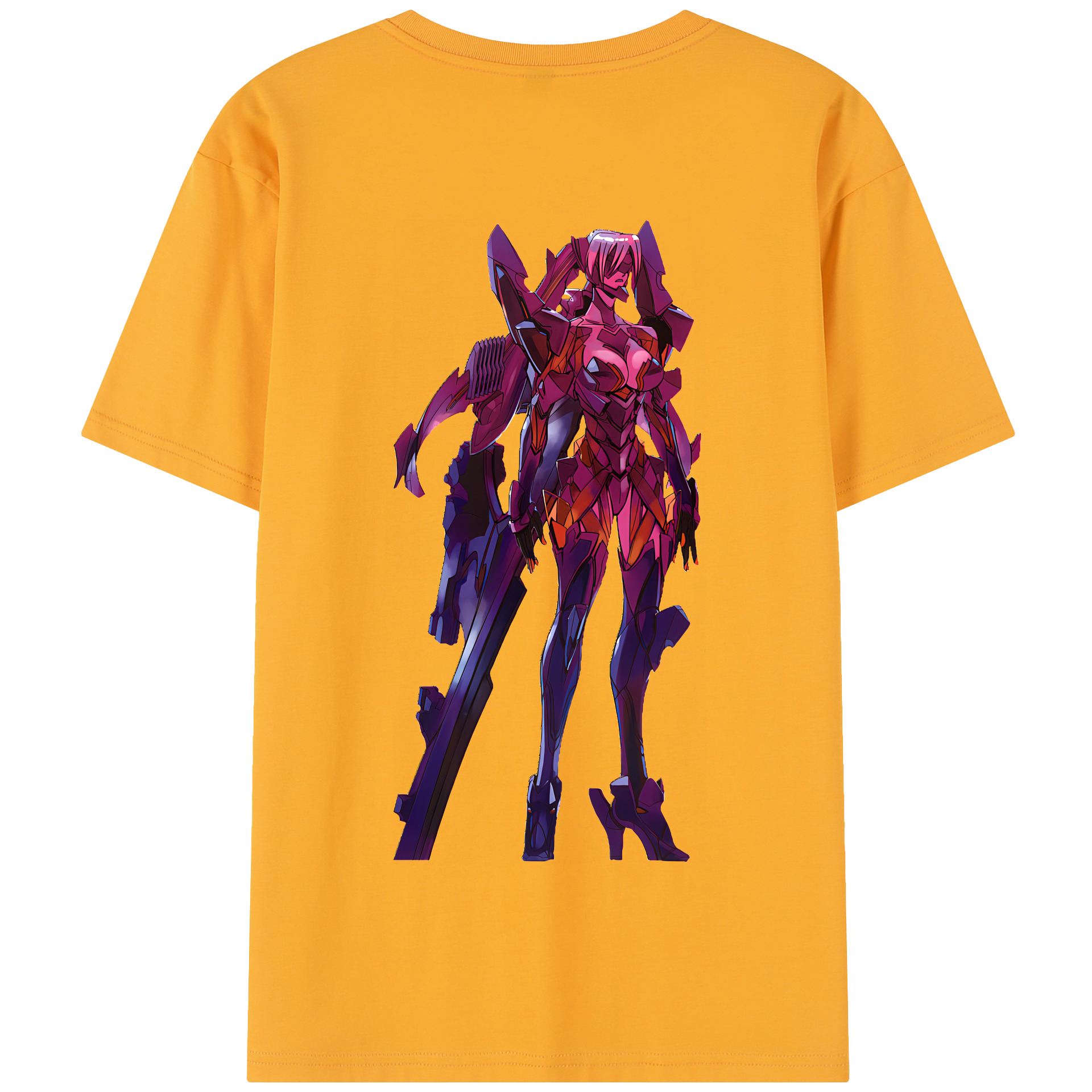 （画像用） EVA 新世紀エヴァンゲリオン 綿100％半袖Tシャツ（背面プリント）