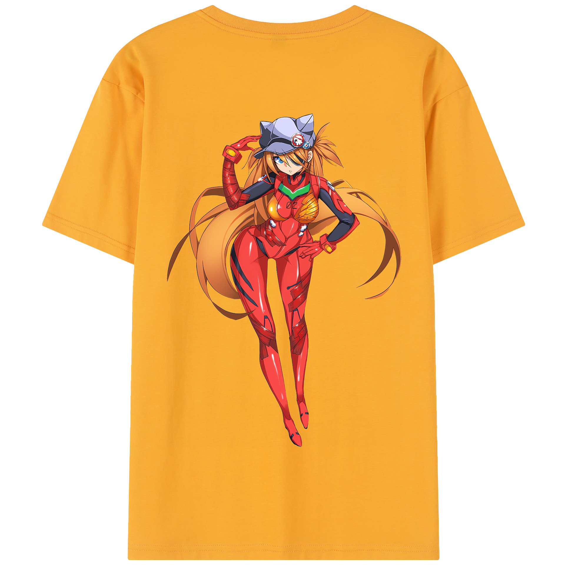 （画像用） EVA 新世紀エヴァンゲリオン 綿100％半袖Tシャツ（背面プリント）
