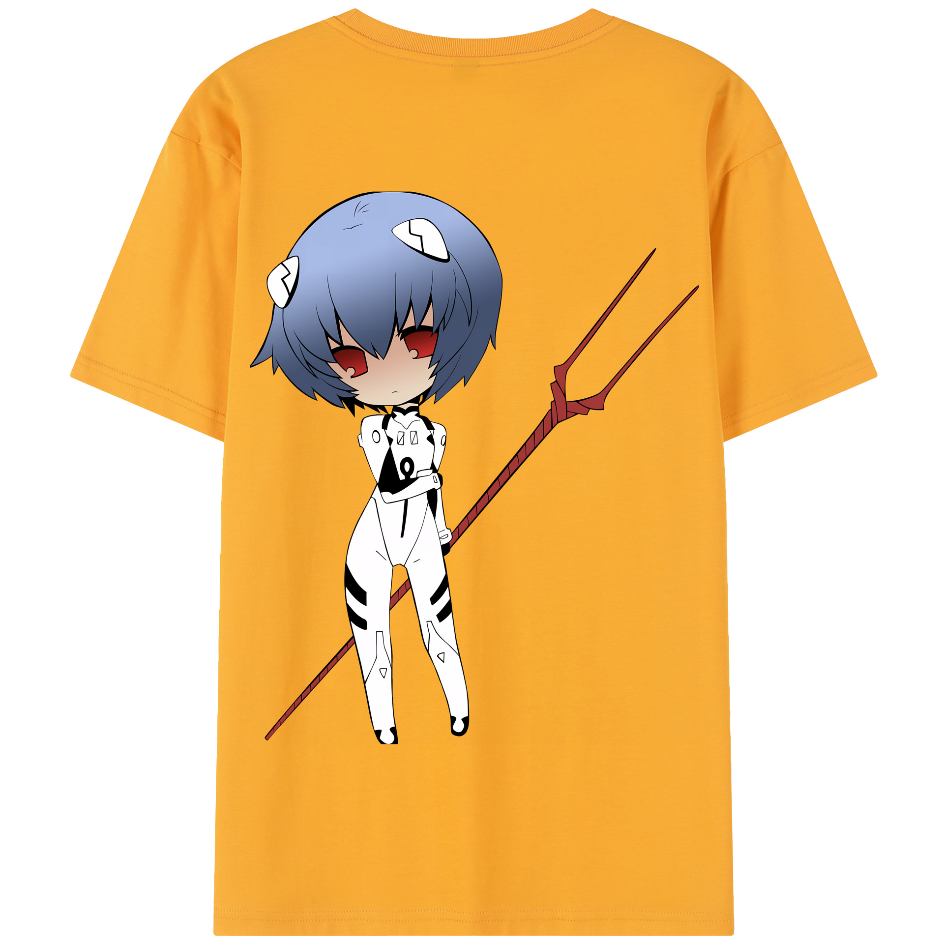 （画像用） EVA 新世紀エヴァンゲリオン 綿100％半袖Tシャツ（背面プリント）