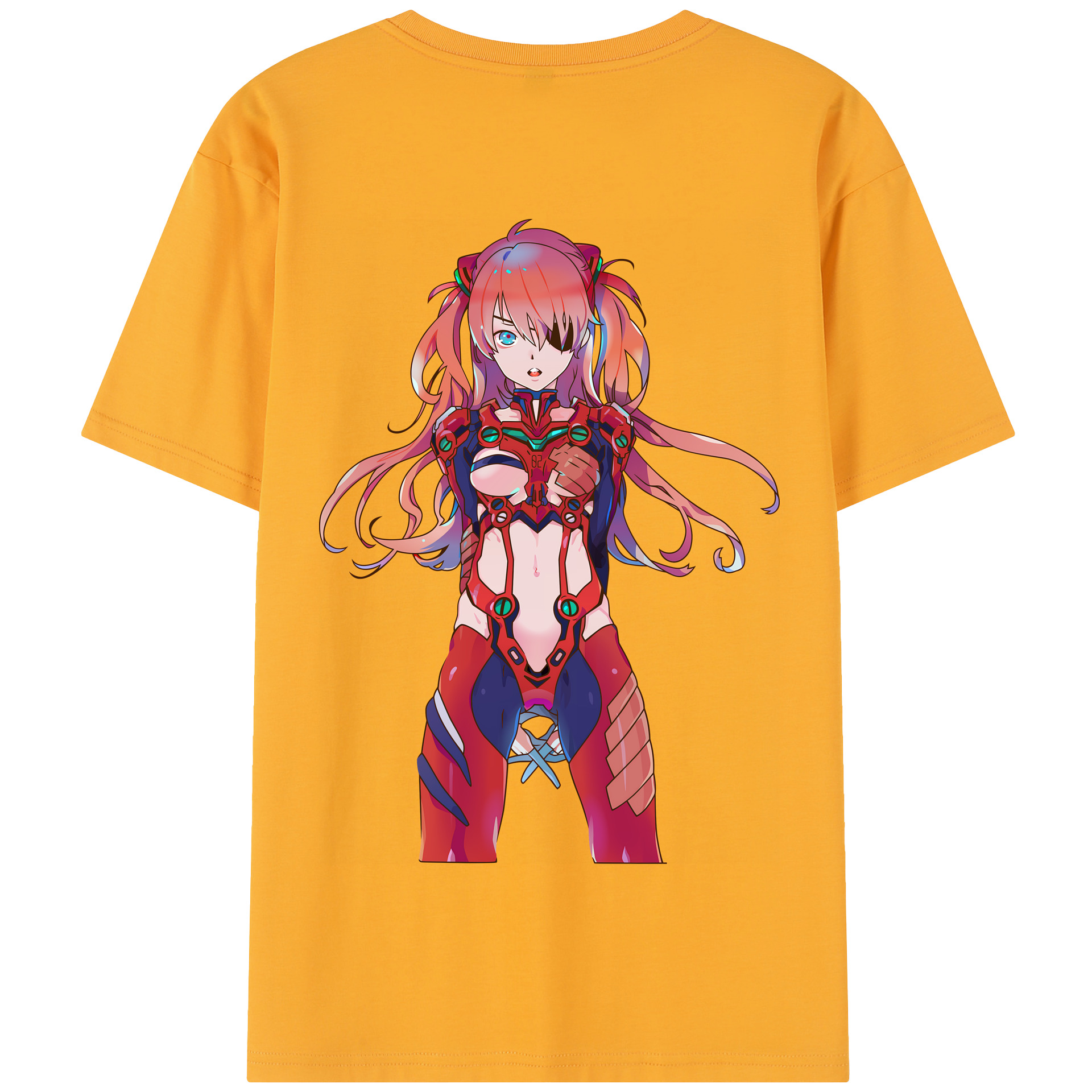 （画像用） EVA 新世紀エヴァンゲリオン 綿100％半袖Tシャツ（背面プリント）