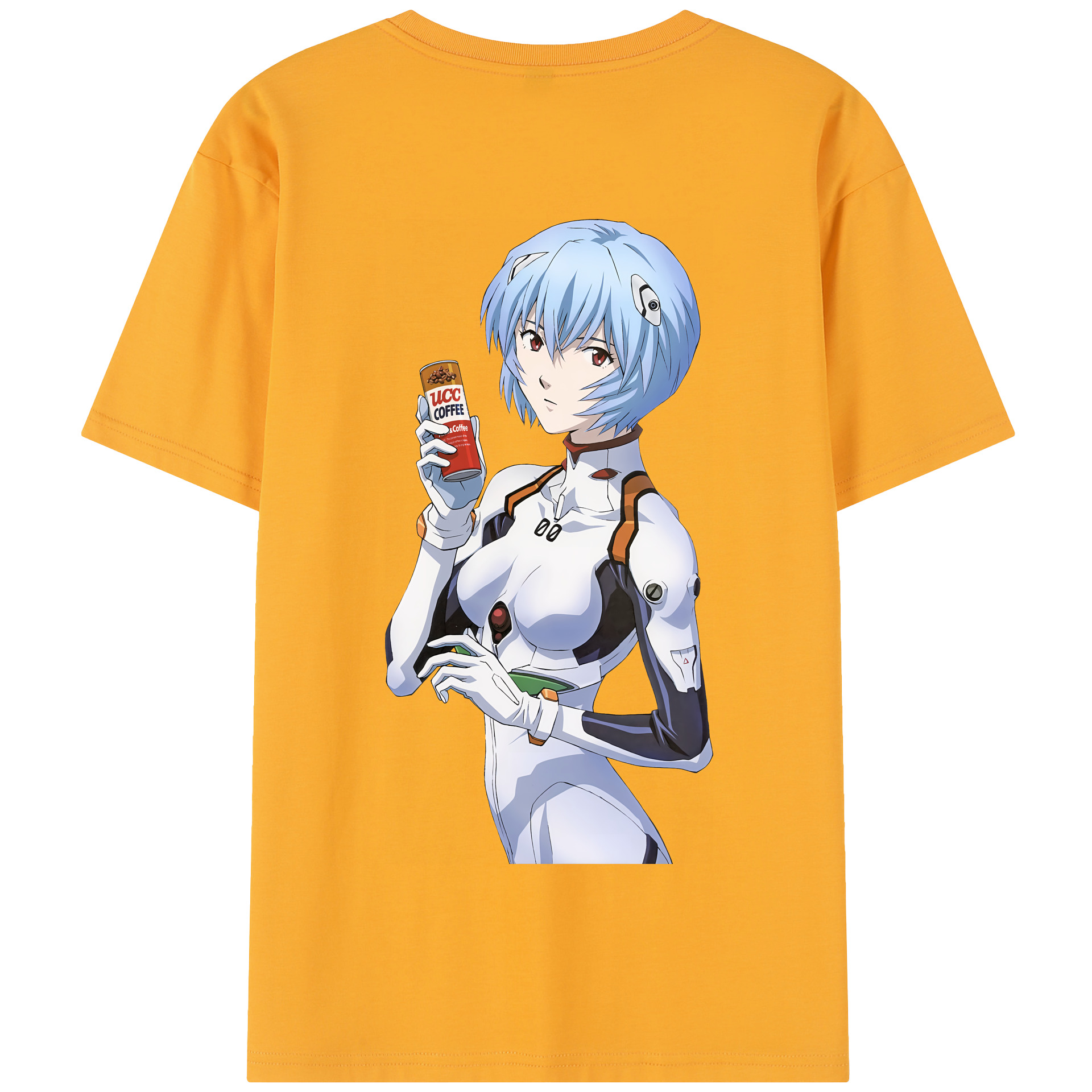 （画像用） EVA 新世紀エヴァンゲリオン 綿100％半袖Tシャツ（背面プリント）