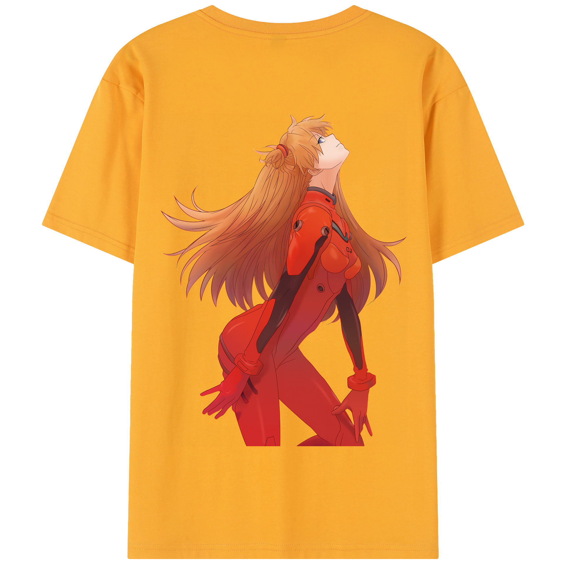 （画像用） EVA 新世紀エヴァンゲリオン 綿100％半袖Tシャツ（背面プリント）