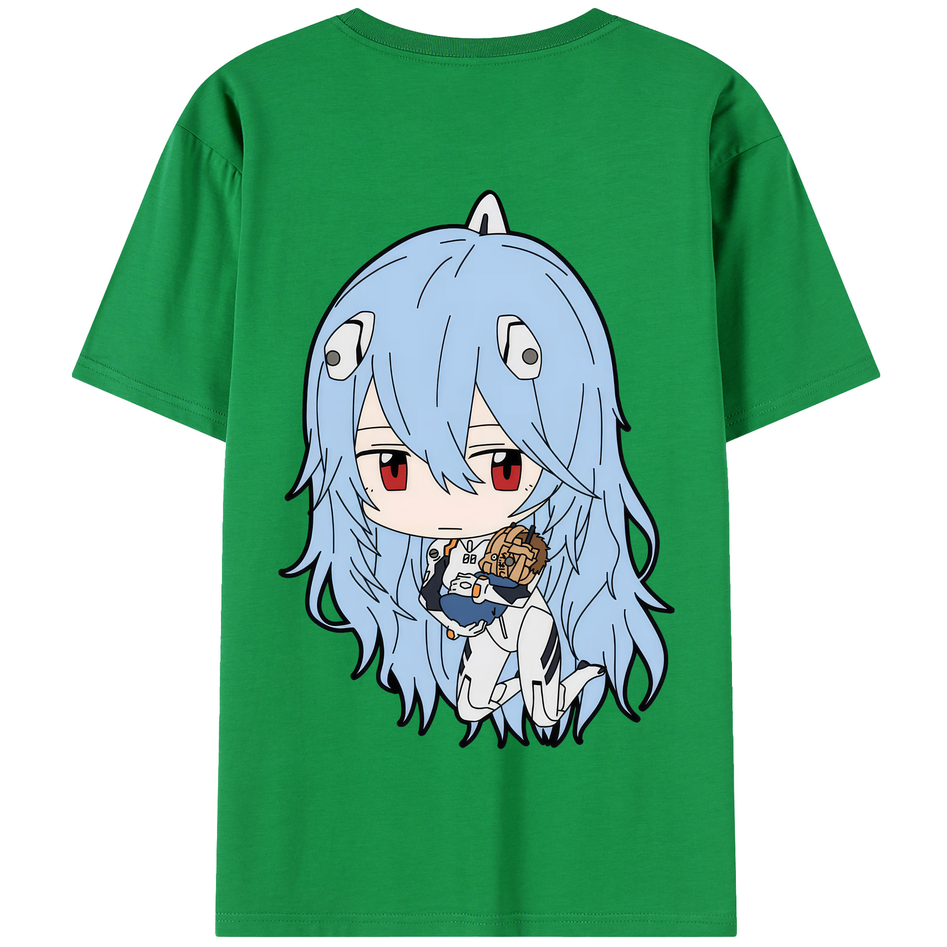 （画像用） EVA 新世紀エヴァンゲリオン 綿100％半袖Tシャツ（背面プリント）