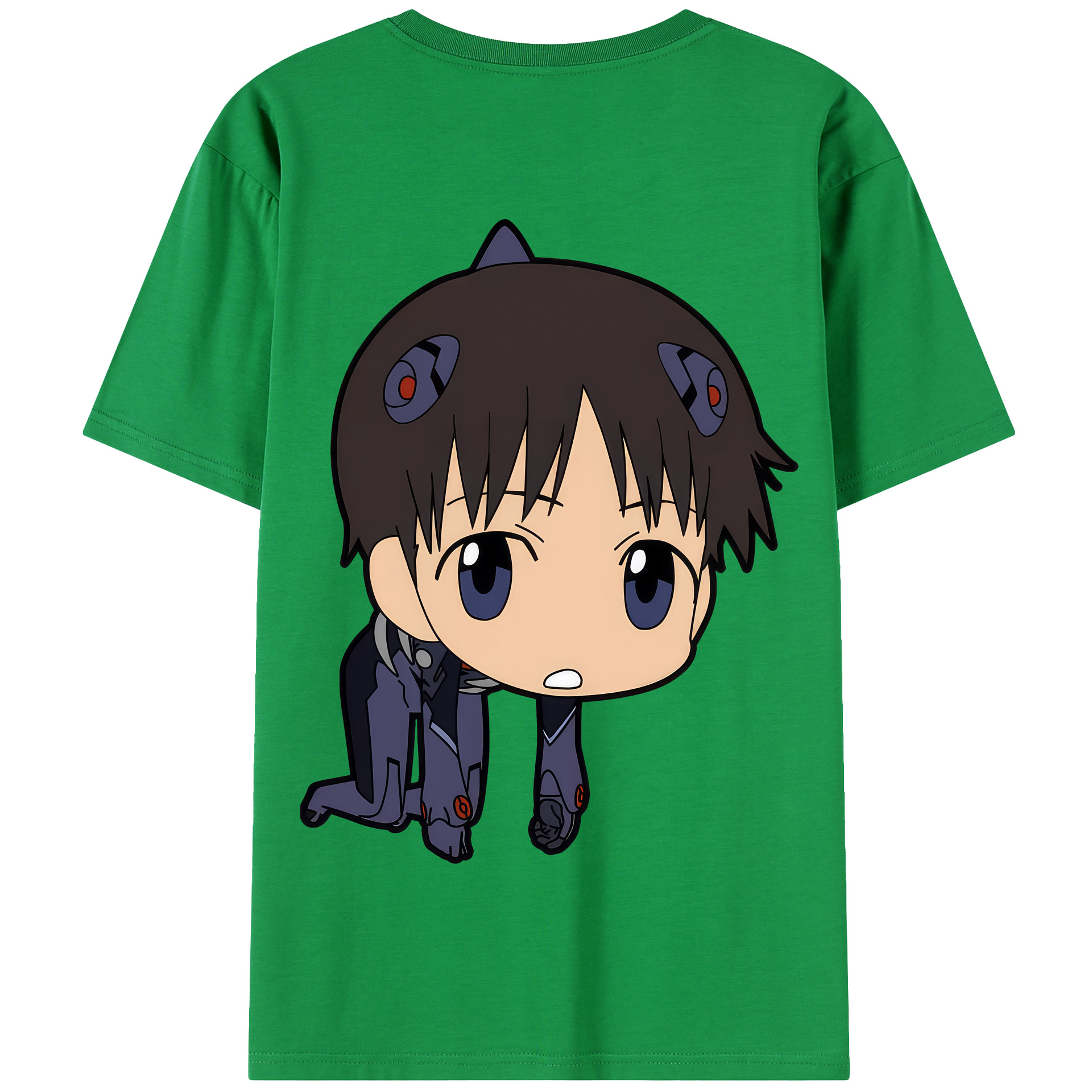 （画像用） EVA 新世紀エヴァンゲリオン 綿100％半袖Tシャツ（背面プリント）