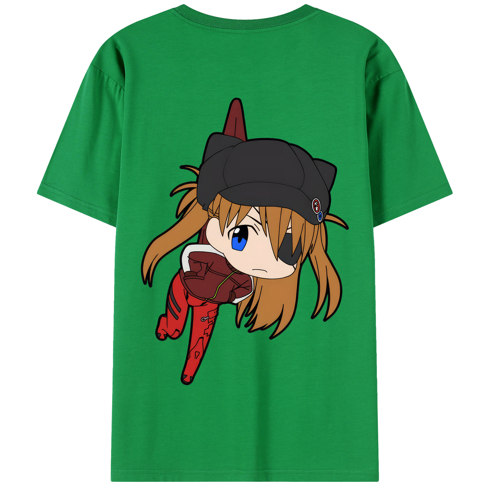 （画像用） EVA 新世紀エヴァンゲリオン 綿100％半袖Tシャツ（背面プリント）