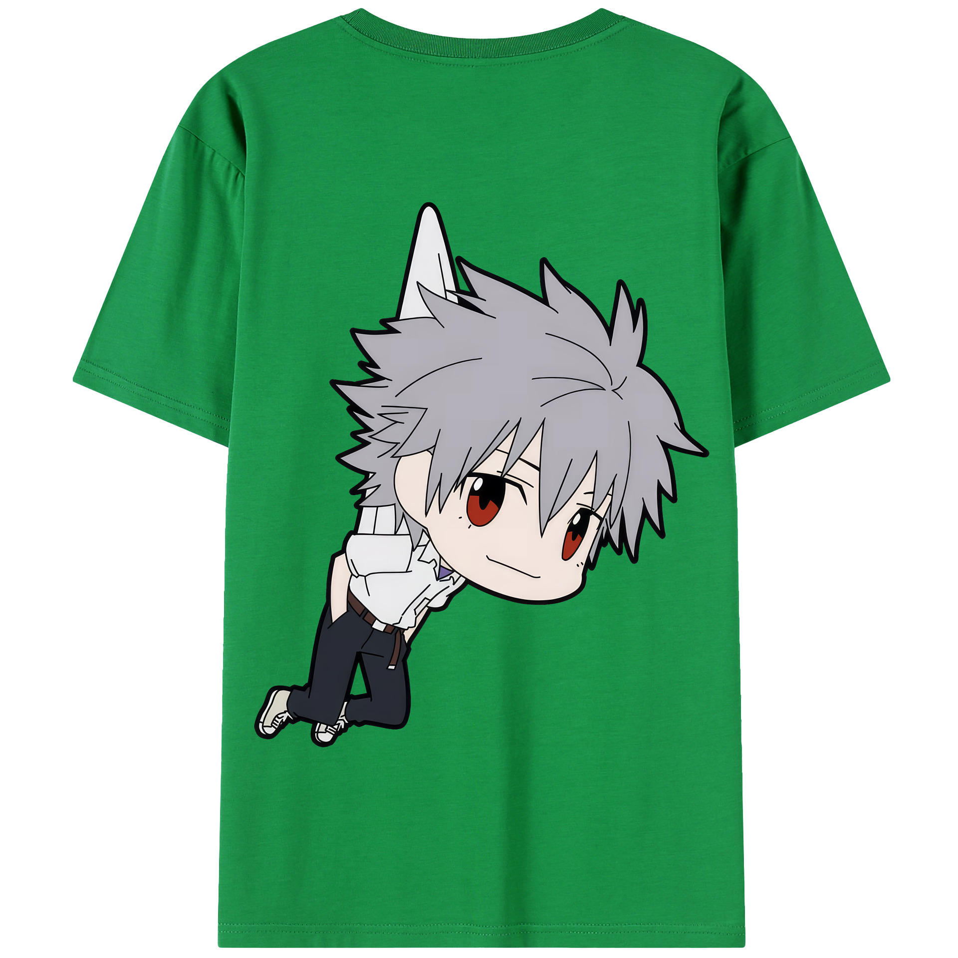 （画像用） EVA 新世紀エヴァンゲリオン 綿100％半袖Tシャツ（背面プリント）
