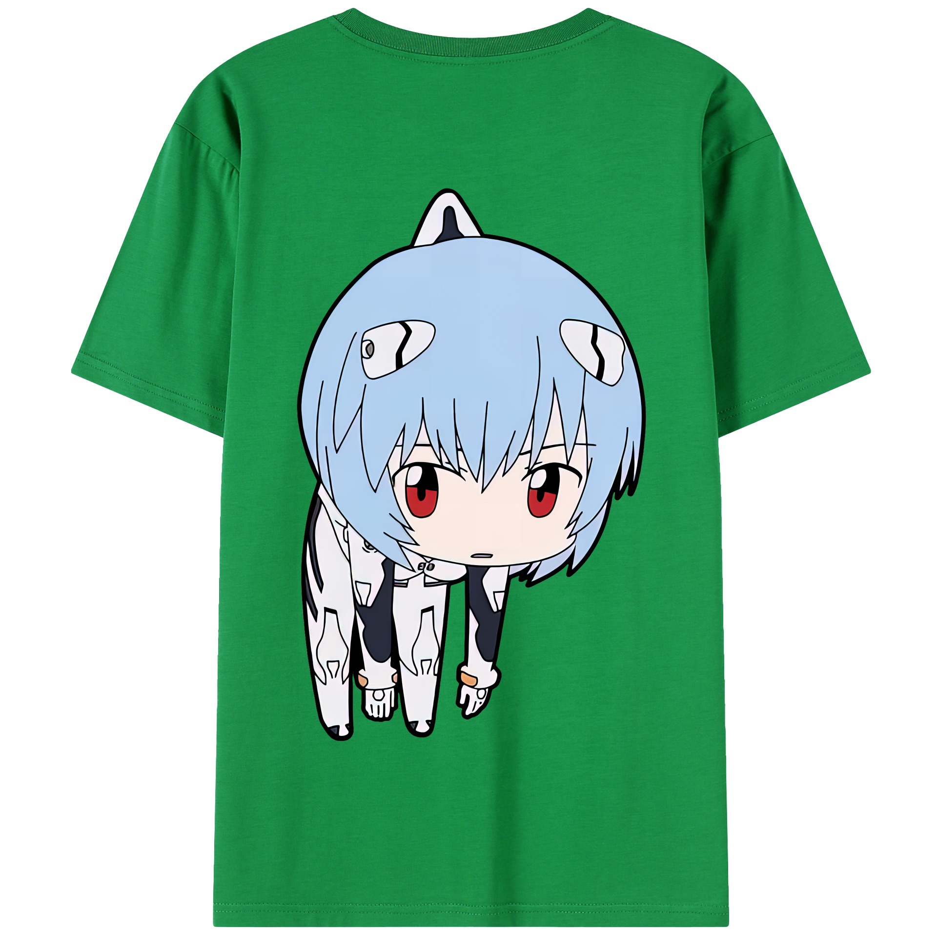（画像用） EVA 新世紀エヴァンゲリオン 綿100％半袖Tシャツ（背面プリント）