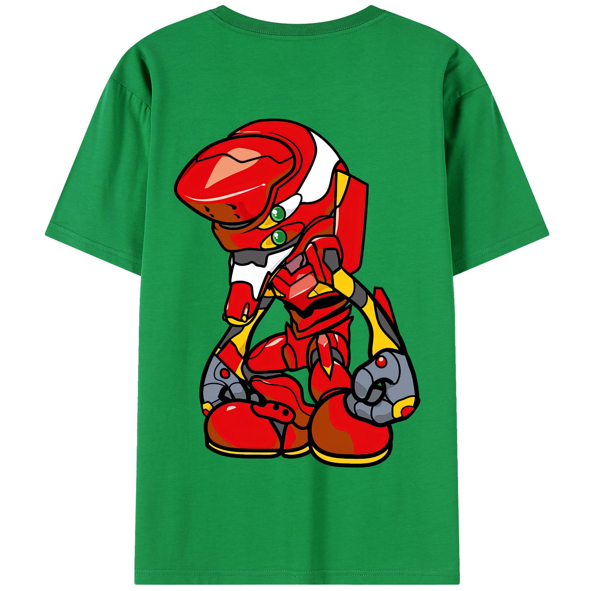（画像用） EVA 新世紀エヴァンゲリオン 綿100％半袖Tシャツ（背面プリント）
